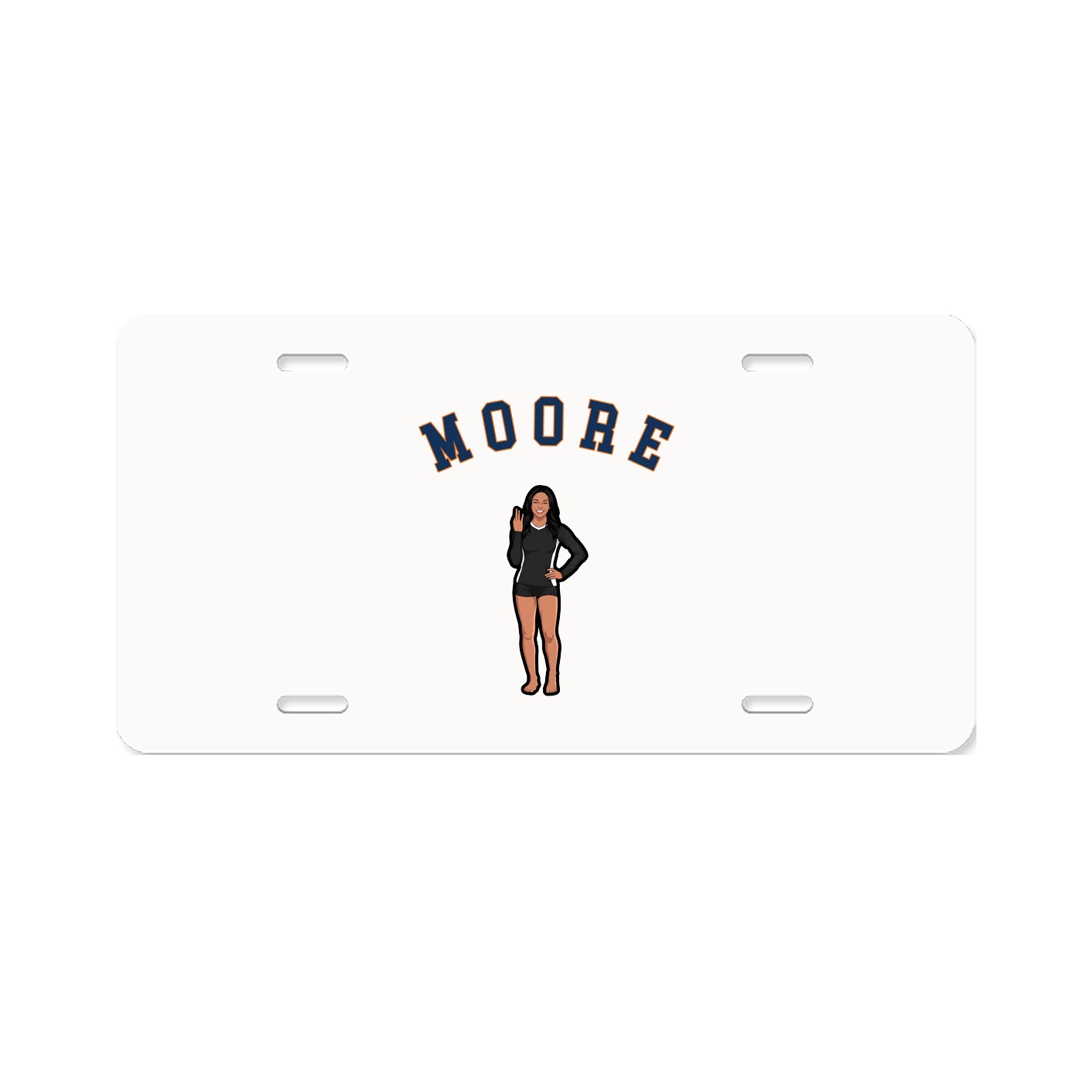 License Plate — Shirsey Arch in Classic