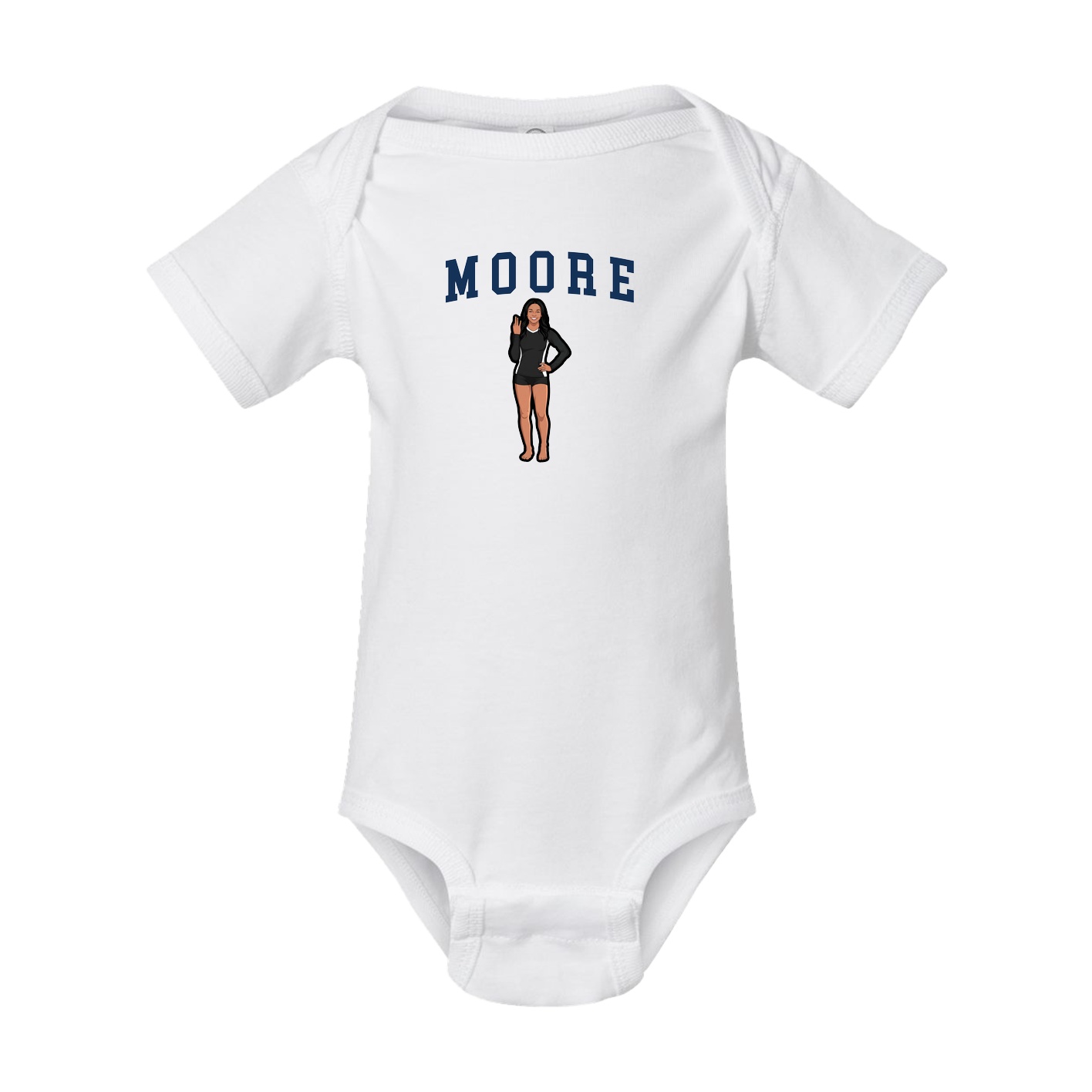 Baby Onesie — Shirsey in White