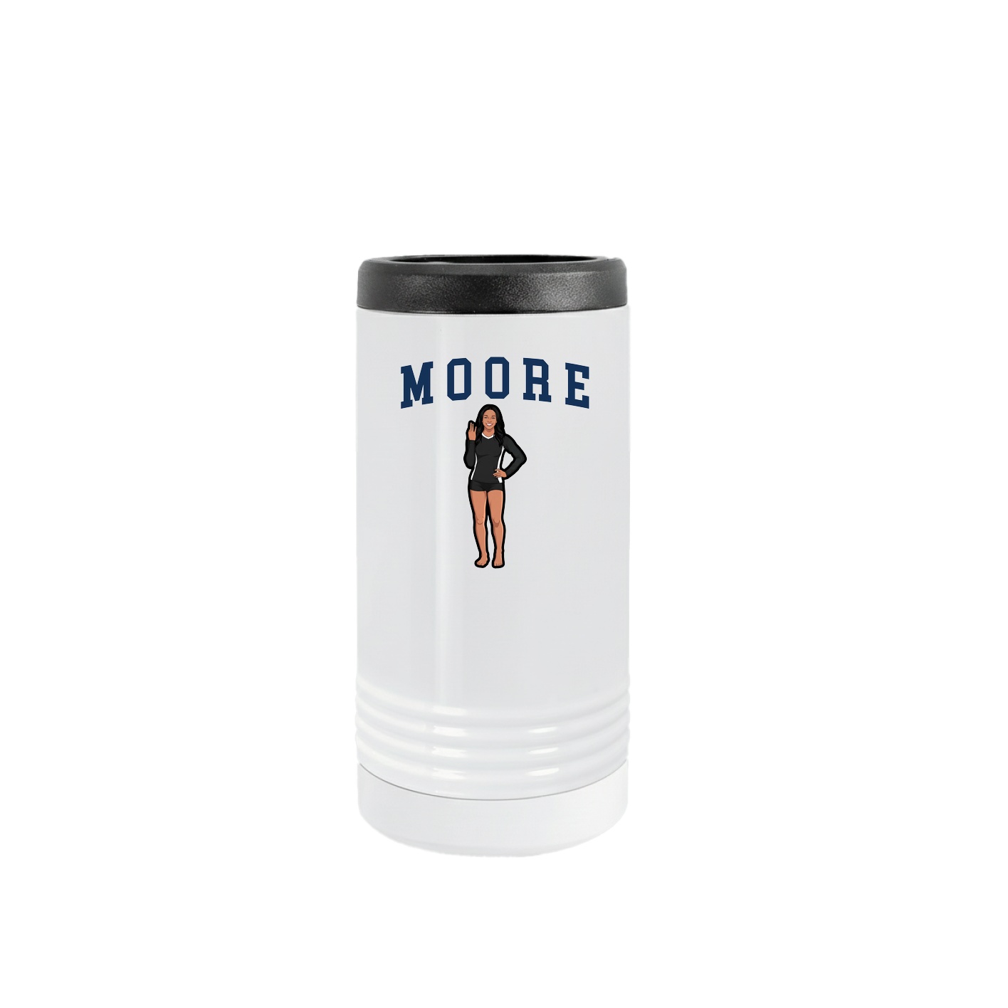 Slim Beverage Holder — Shirsey in White