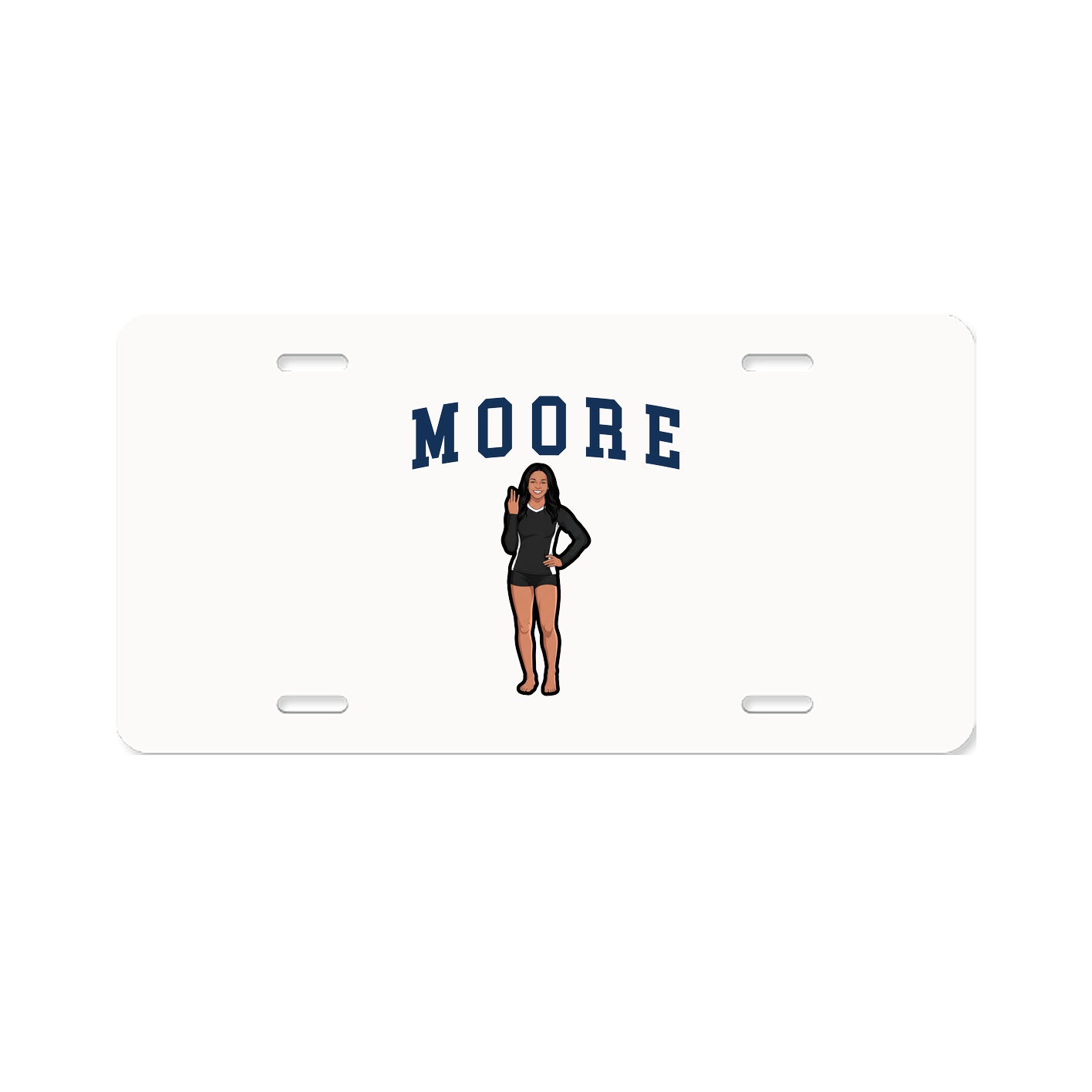 License Plate — Shirsey in Classic