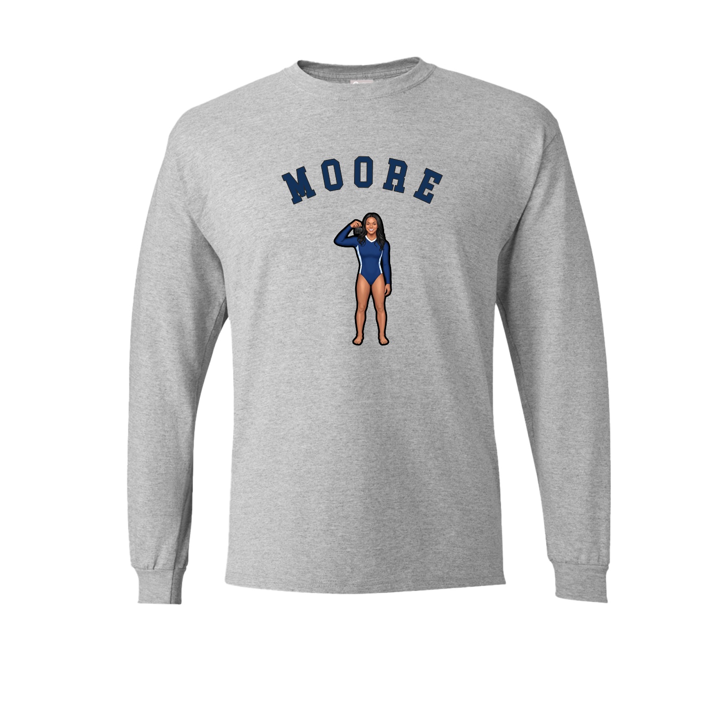 Long Sleeve Tee — Shirsey Arch in Grey