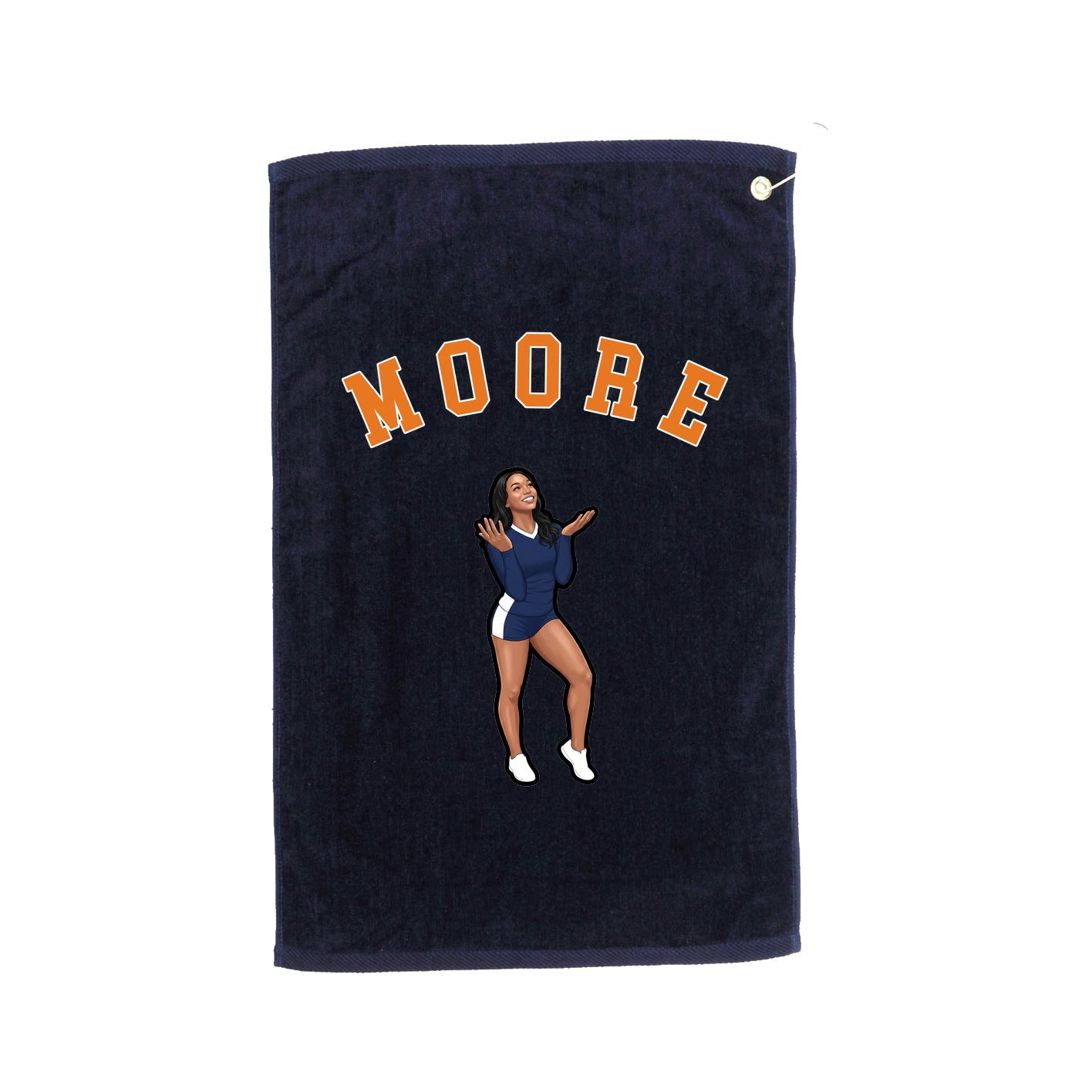 Golf Towel — Shirsey Arch in Navy