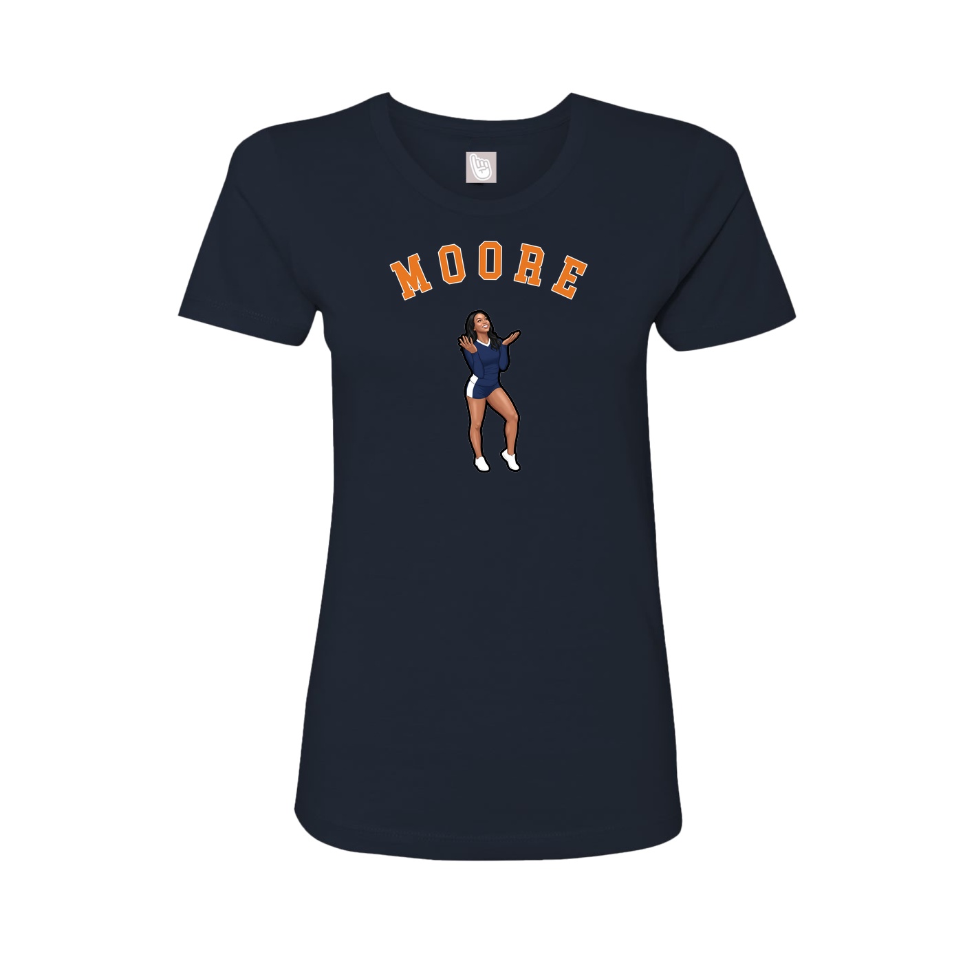 Womens Tee — Shirsey Arch in Navy