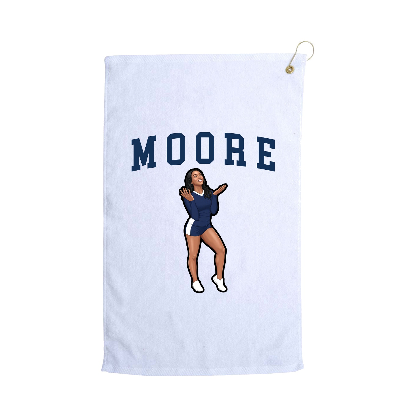 Golf Towel — Shirsey in White