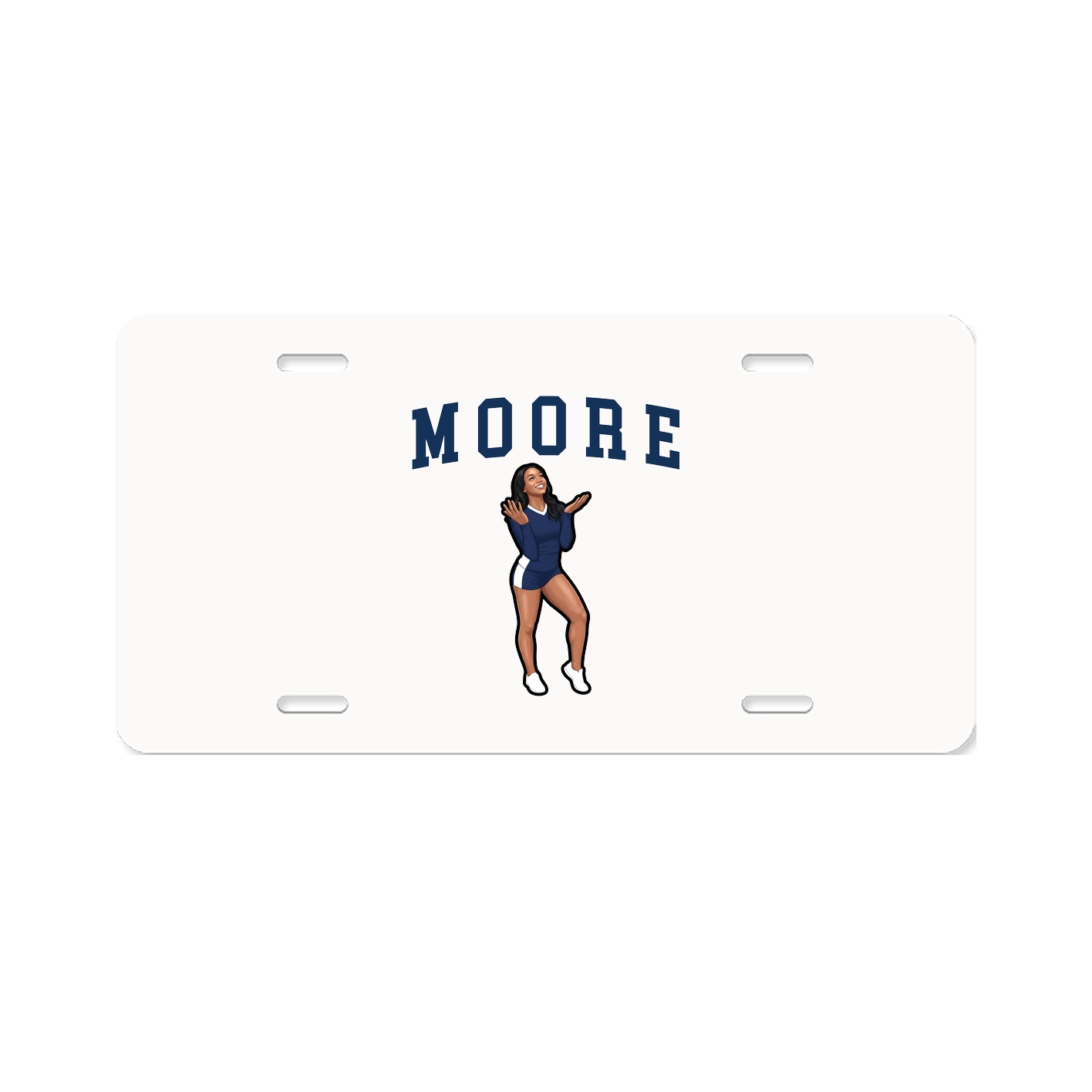 License Plate — Shirsey in Classic