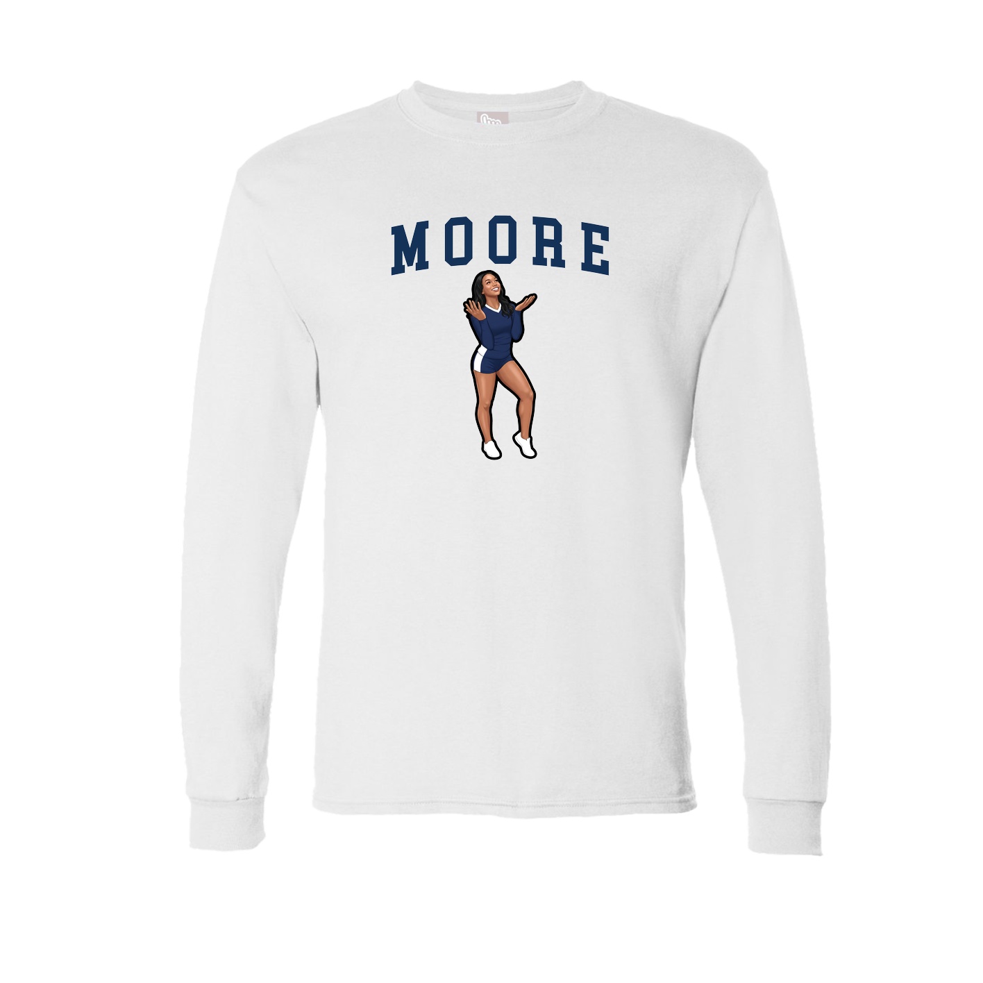 Long Sleeve Tee — Shirsey in White