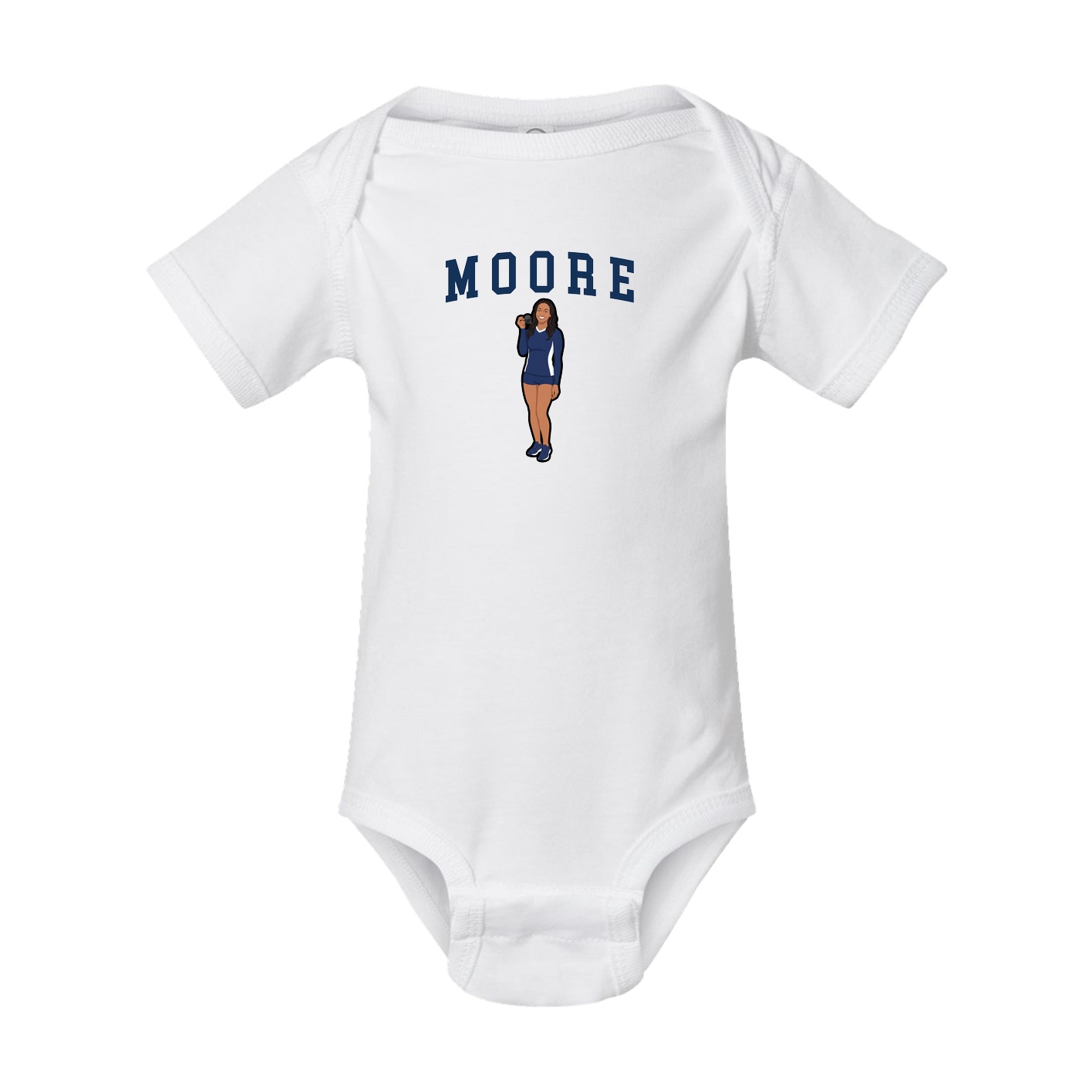 Baby Onesie — Shirsey in White