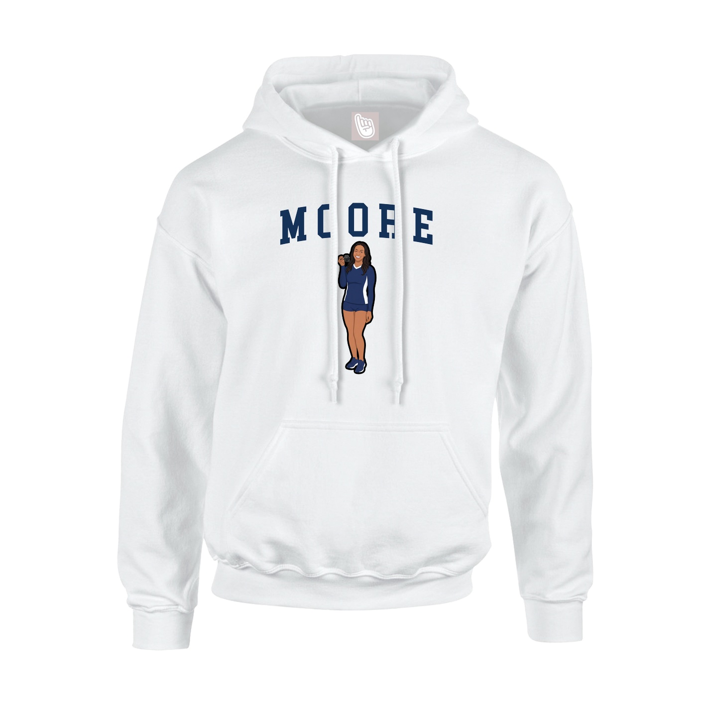 Youth Hoodie — Shirsey in White