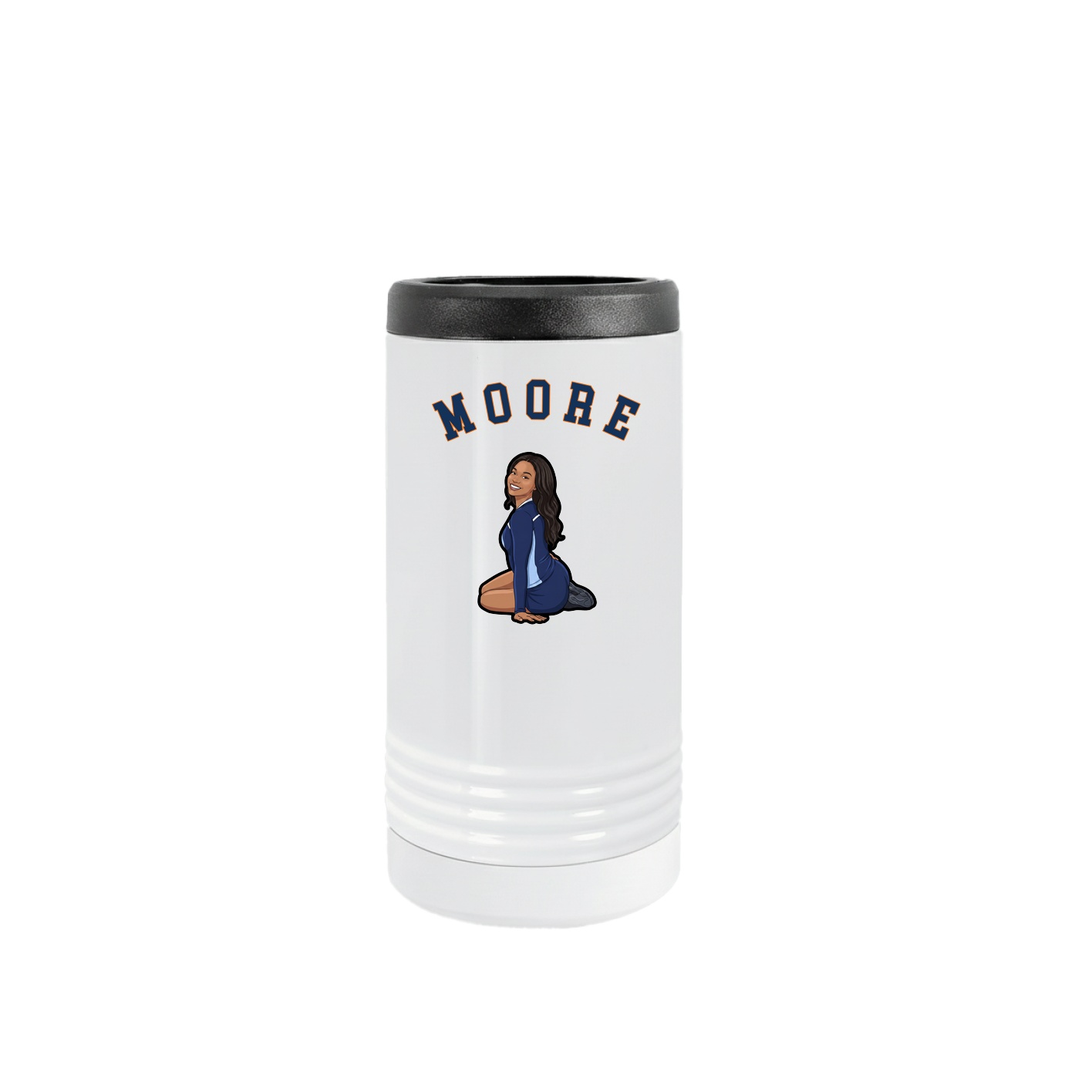 Slim Beverage Holder — Shirsey Arch in White