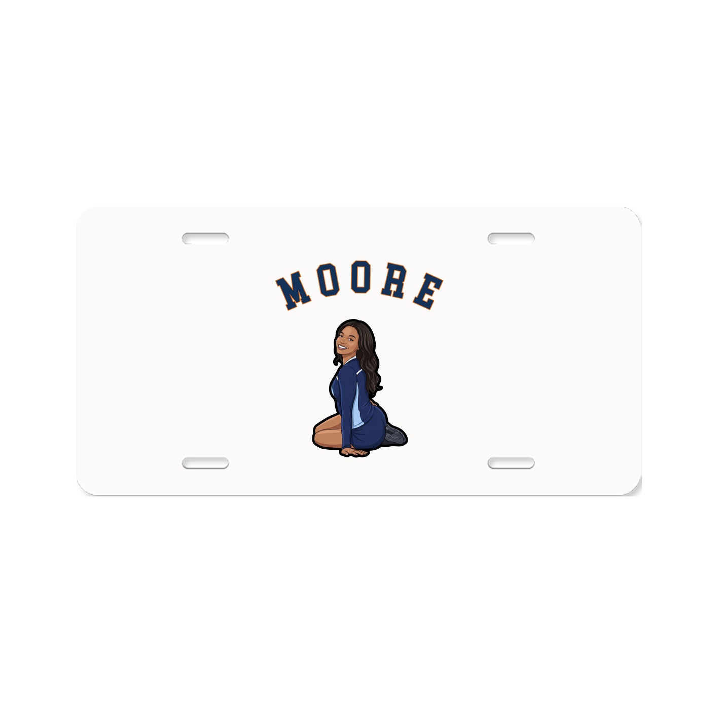 License Plate — Shirsey Arch in Classic