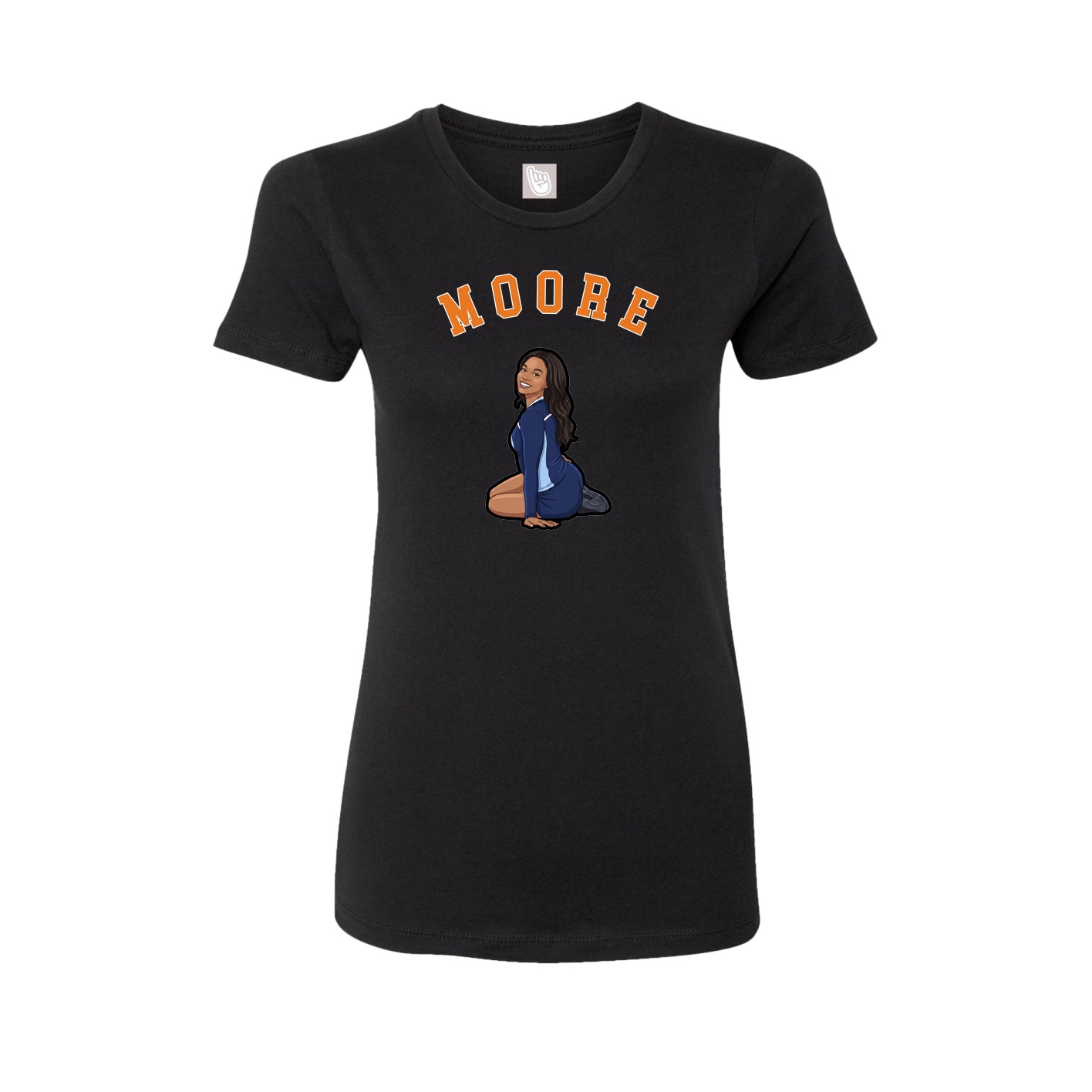 Womens Tee — Shirsey Arch in Black