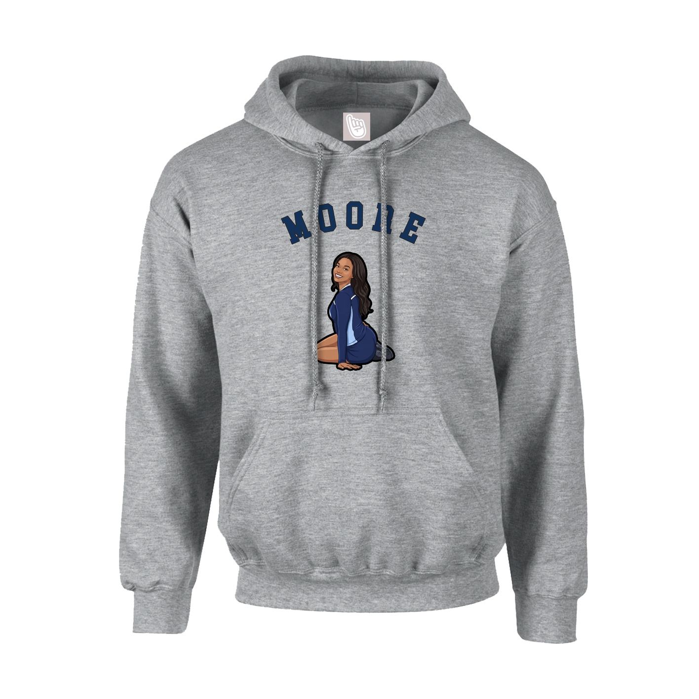 Hoodie — Shirsey Arch in Grey