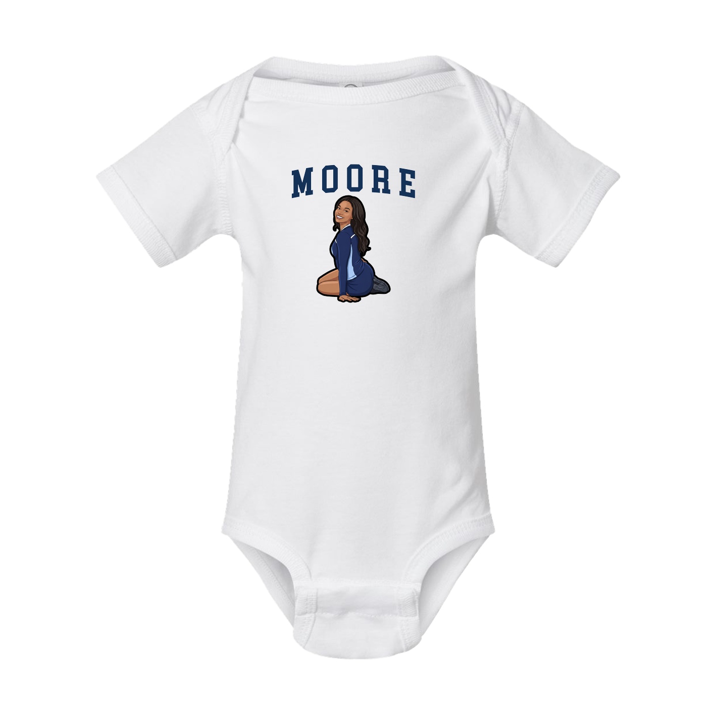 Baby Onesie — Shirsey in White