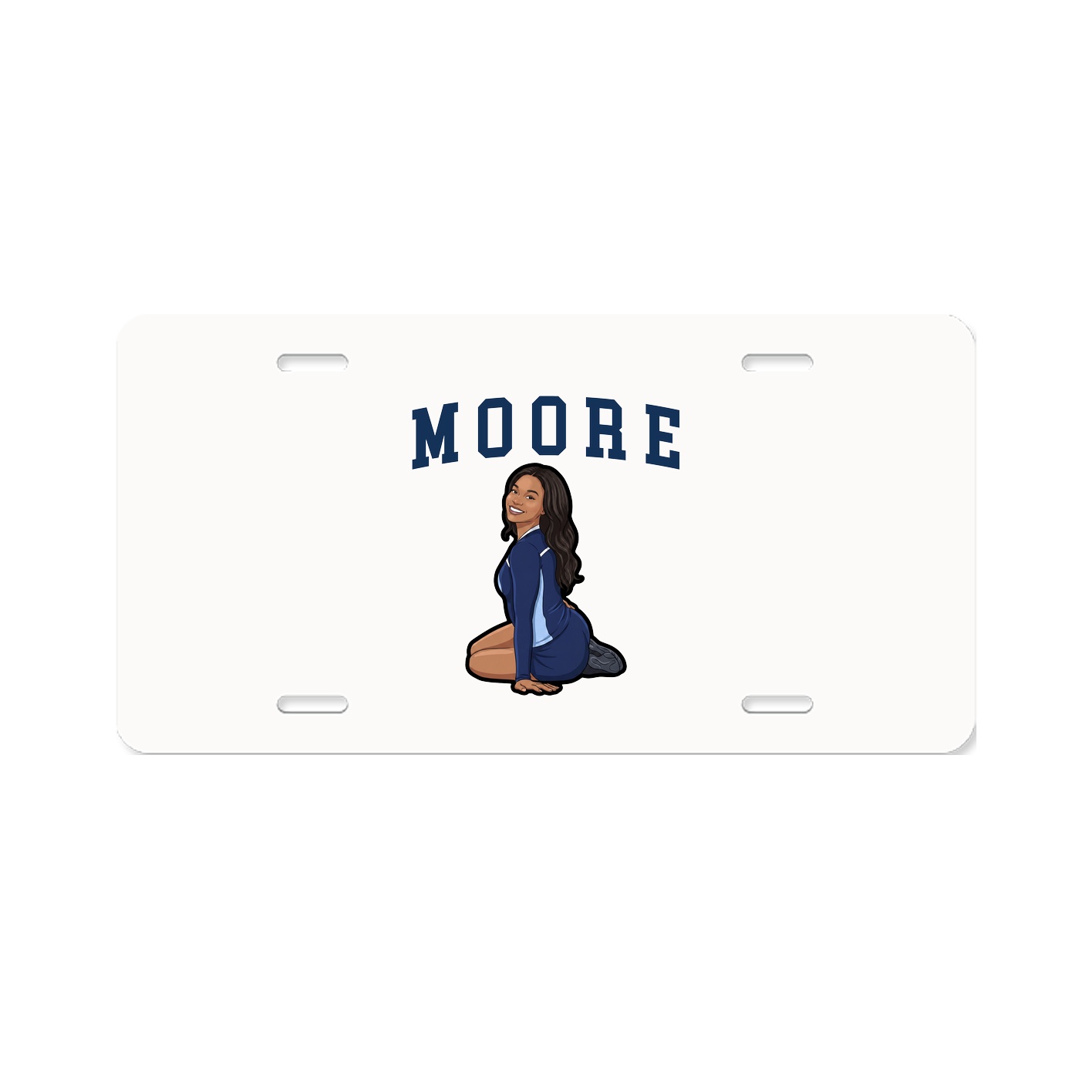 License Plate — Shirsey in Classic