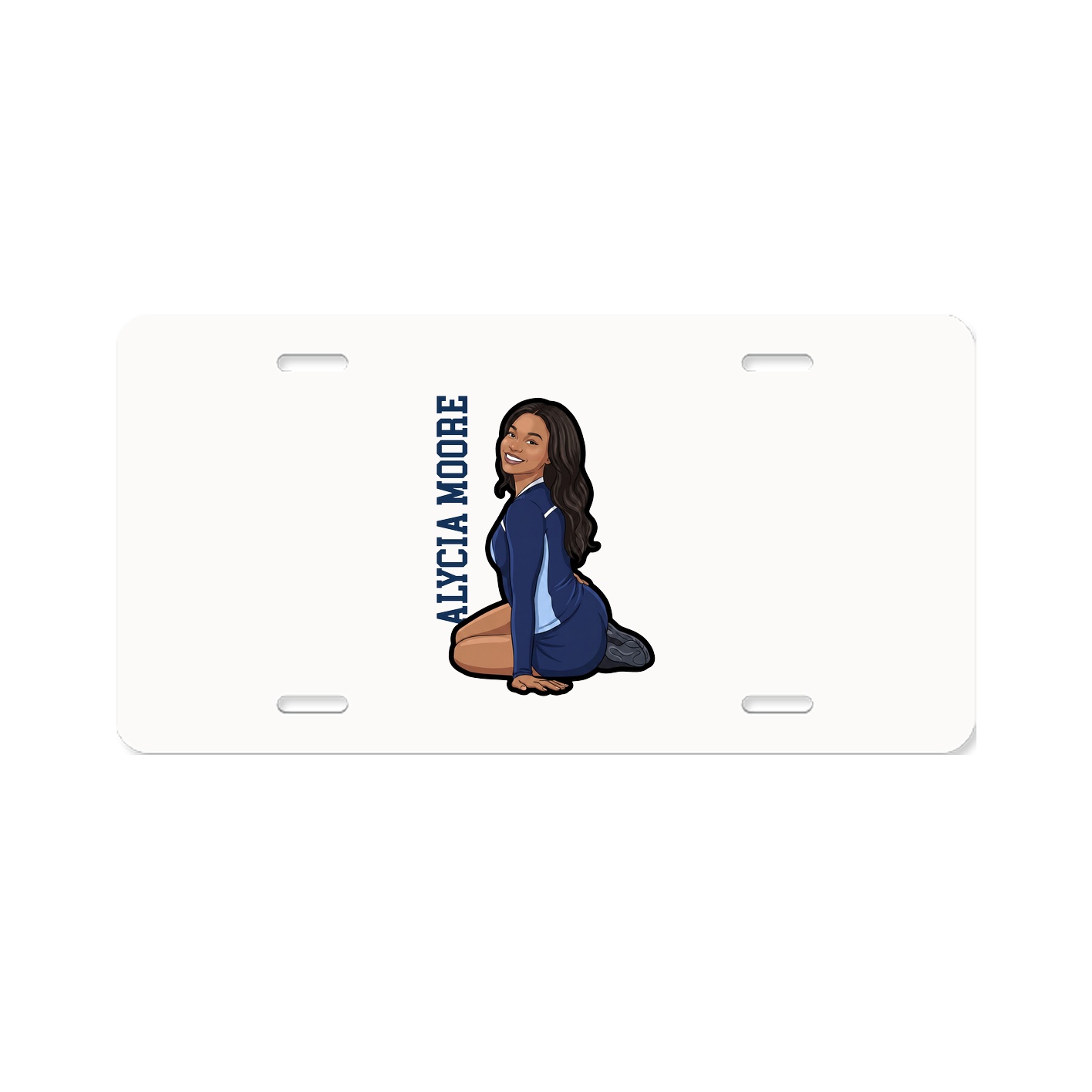 Aluminum License Plate
