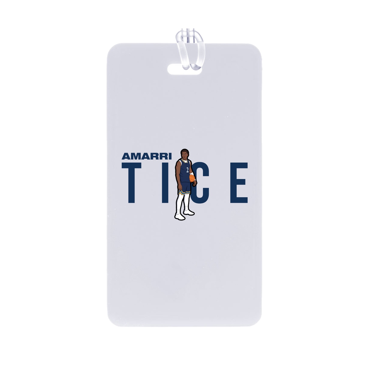 Bag Tag — Player Name in Classic