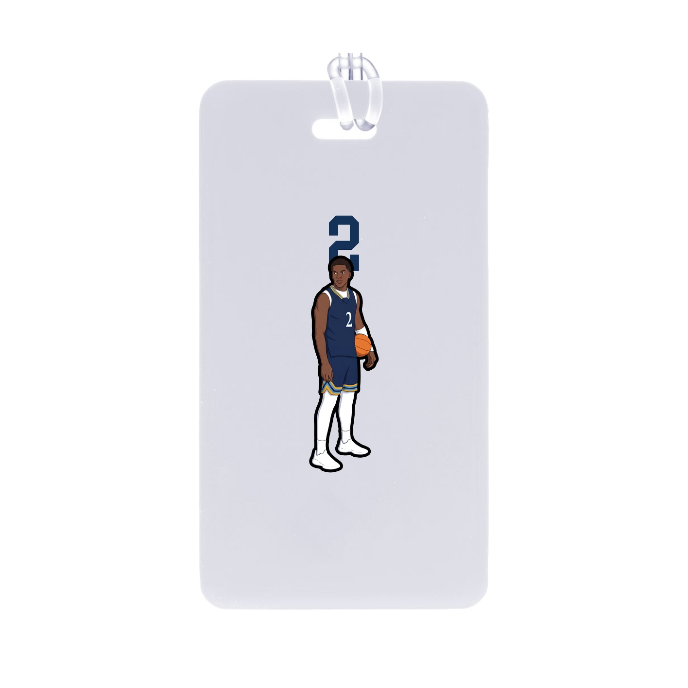 Bag Tag — Number Top in Classic