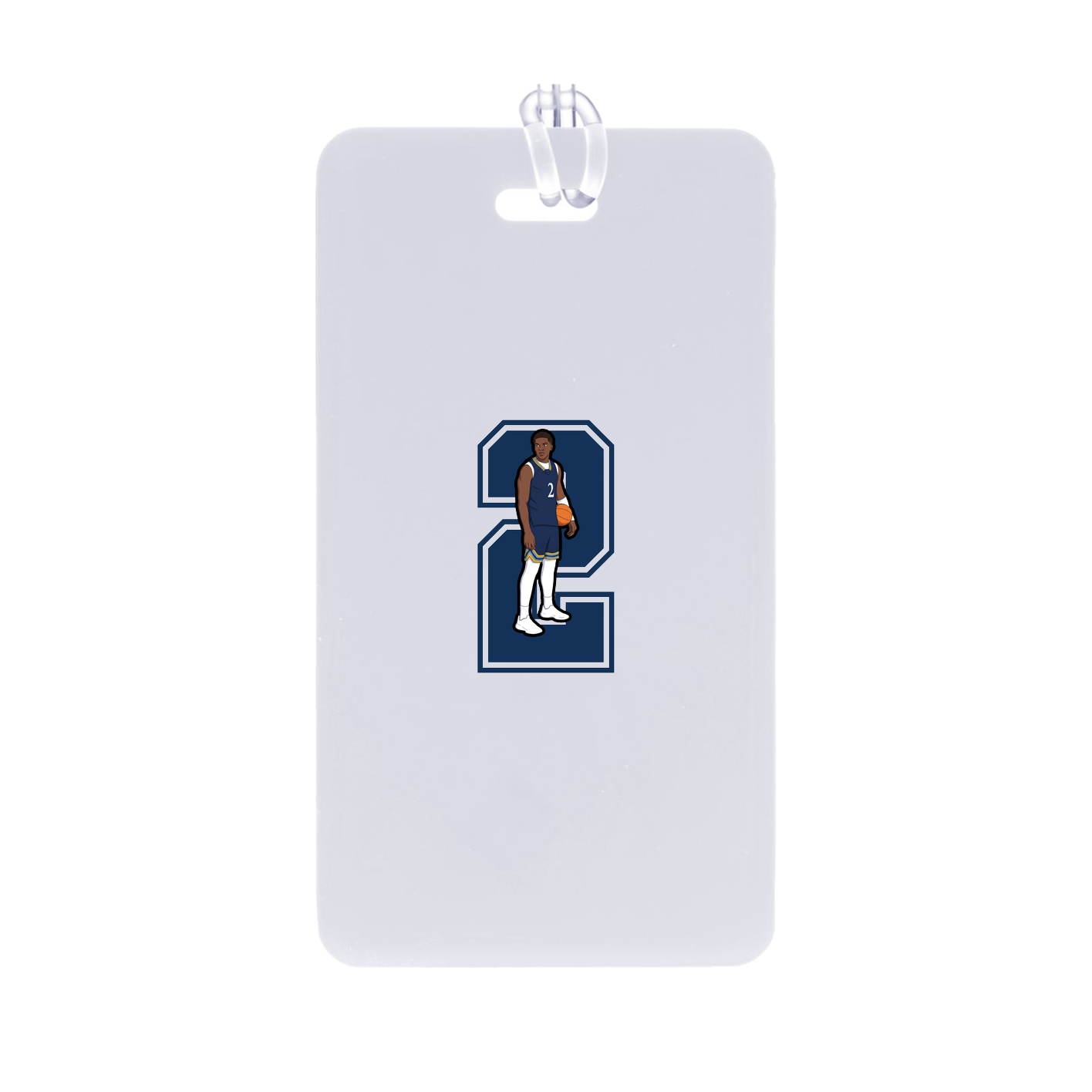 Bag Tag — Number in Classic