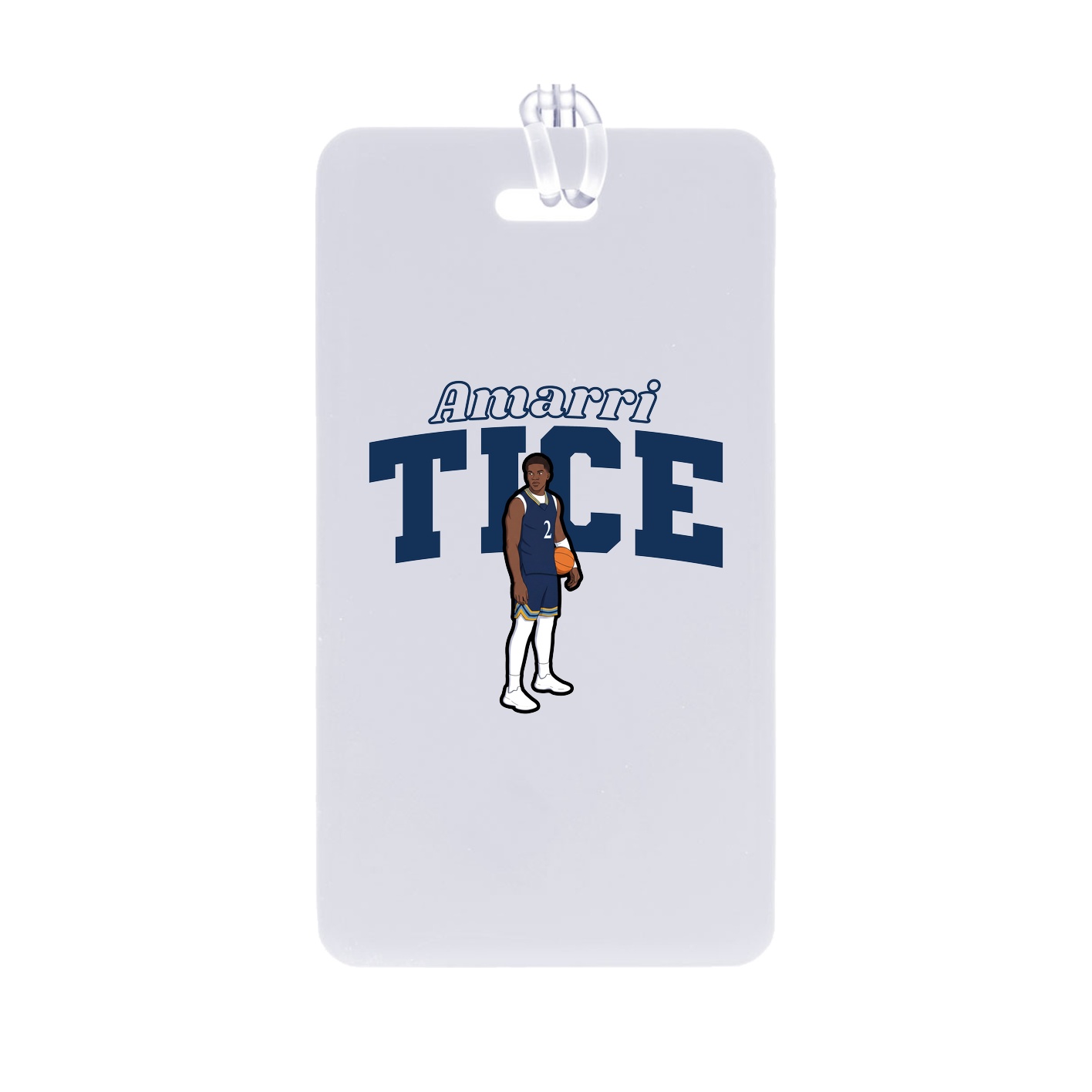 Bag Tag — Name Arch in Classic