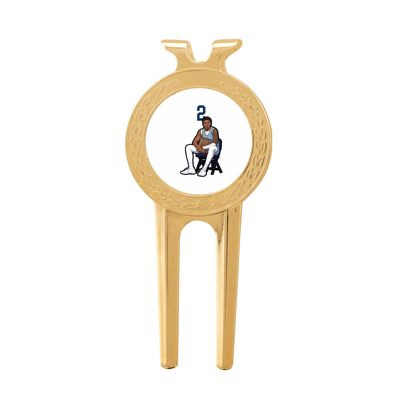 Divot Tool with Ball Marker — Number Top in Classic