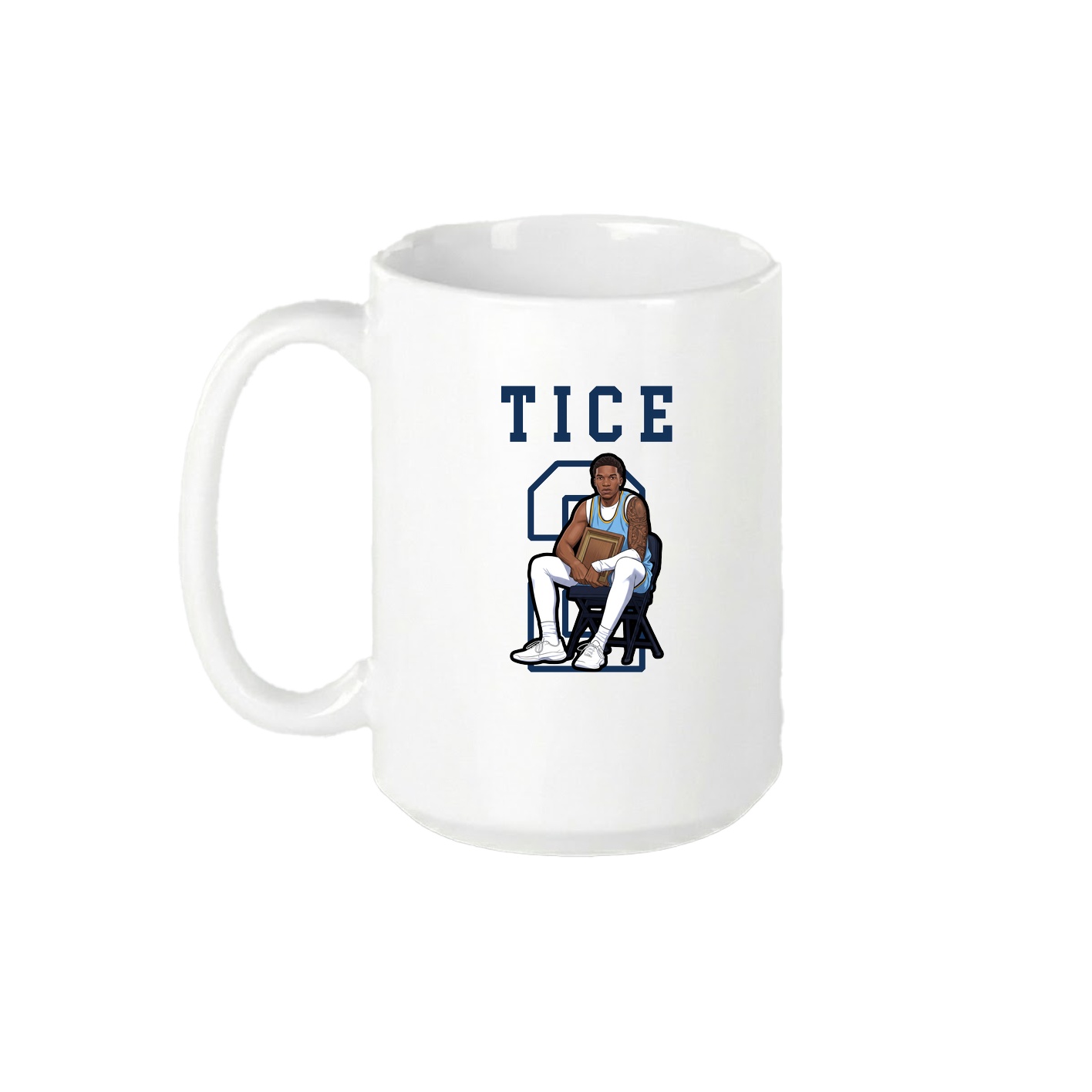 15oz Coffee Mug — Shirsey in White
