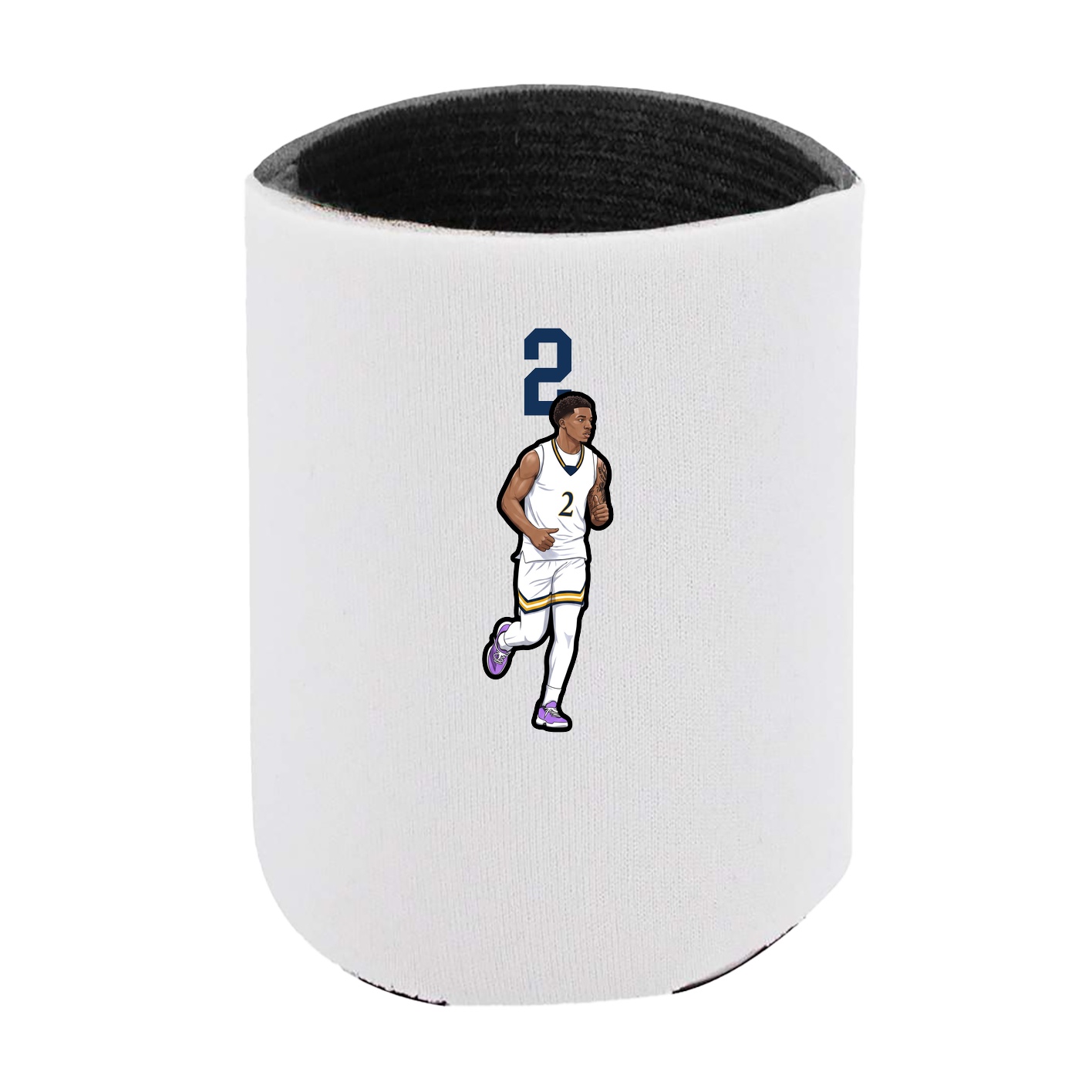 Can Holder — Number Top in White