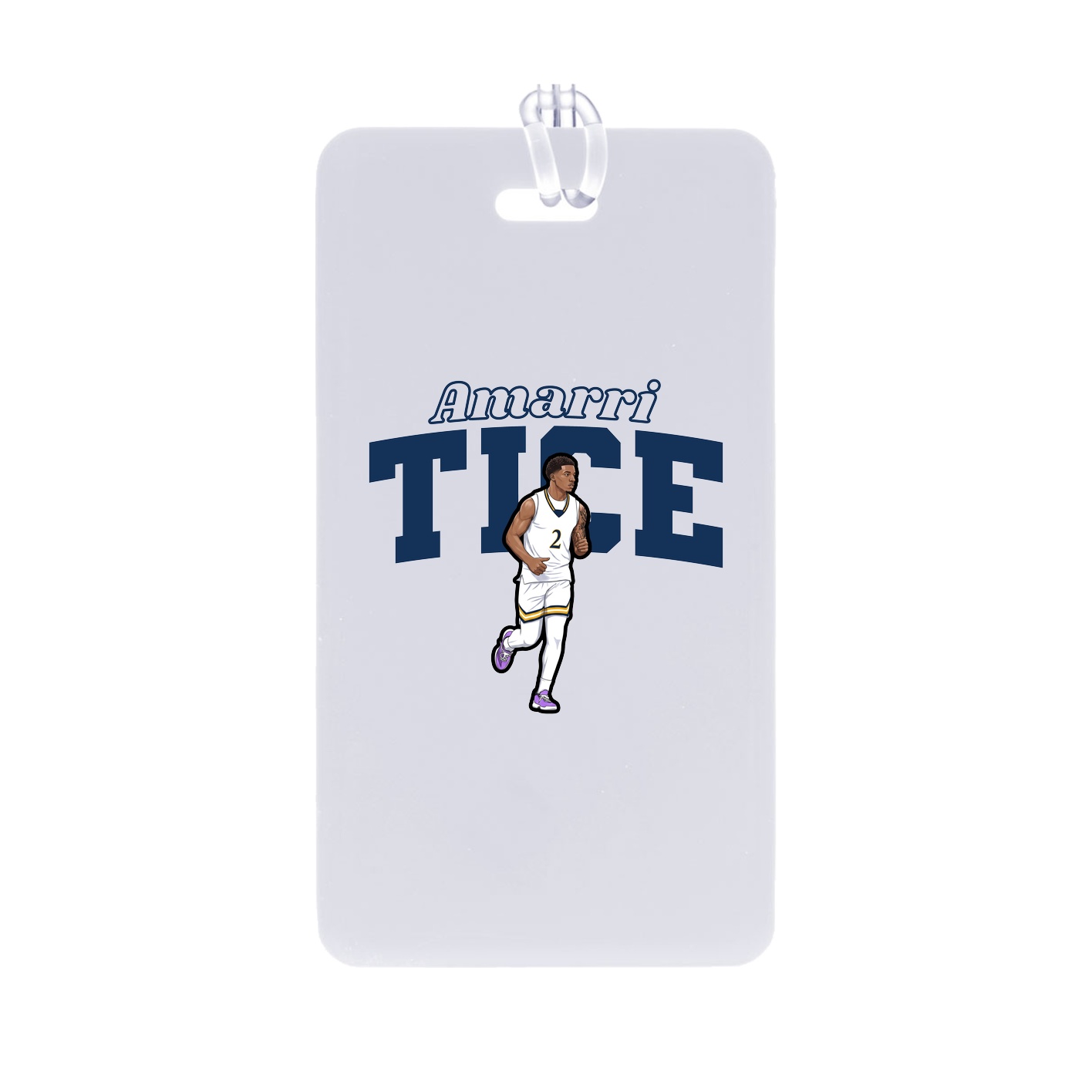 Bag Tag — Name Arch in Classic