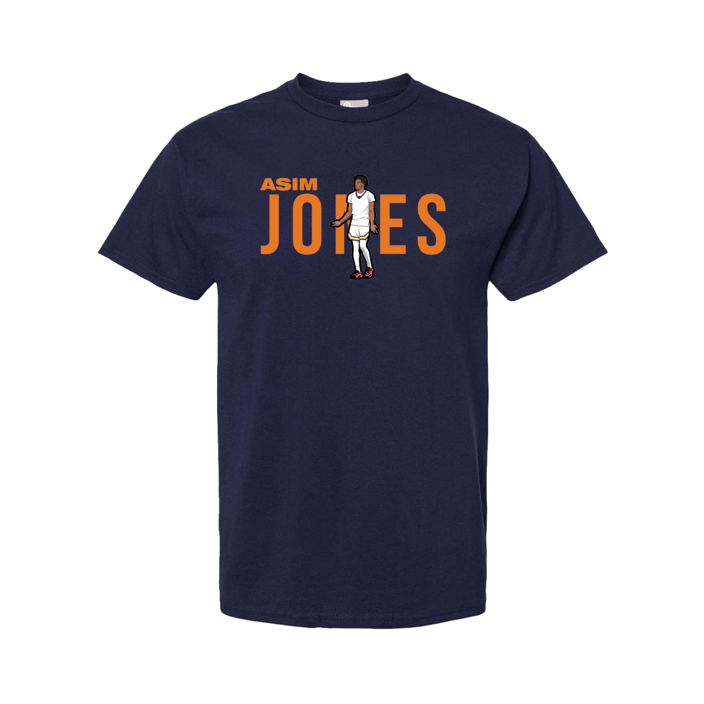 Youth Tee — Player Name in Navy