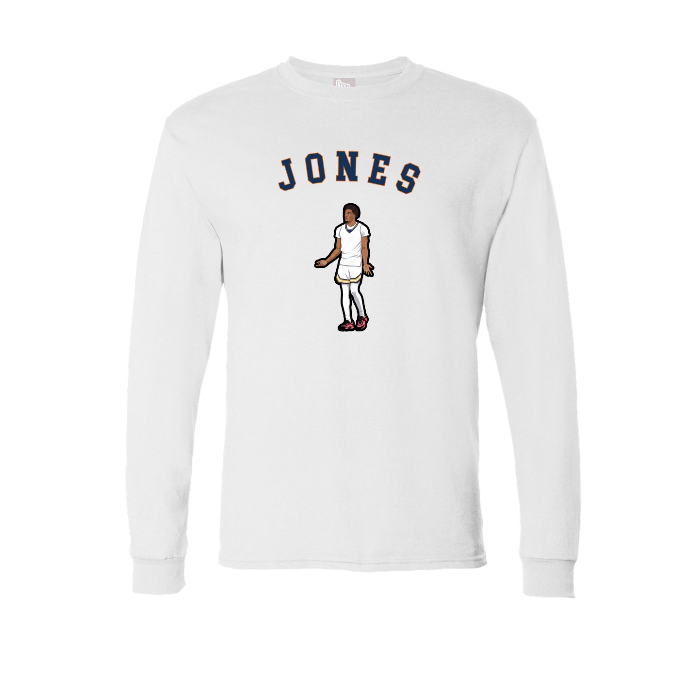 Long Sleeve Tee — Shirsey Arch in White