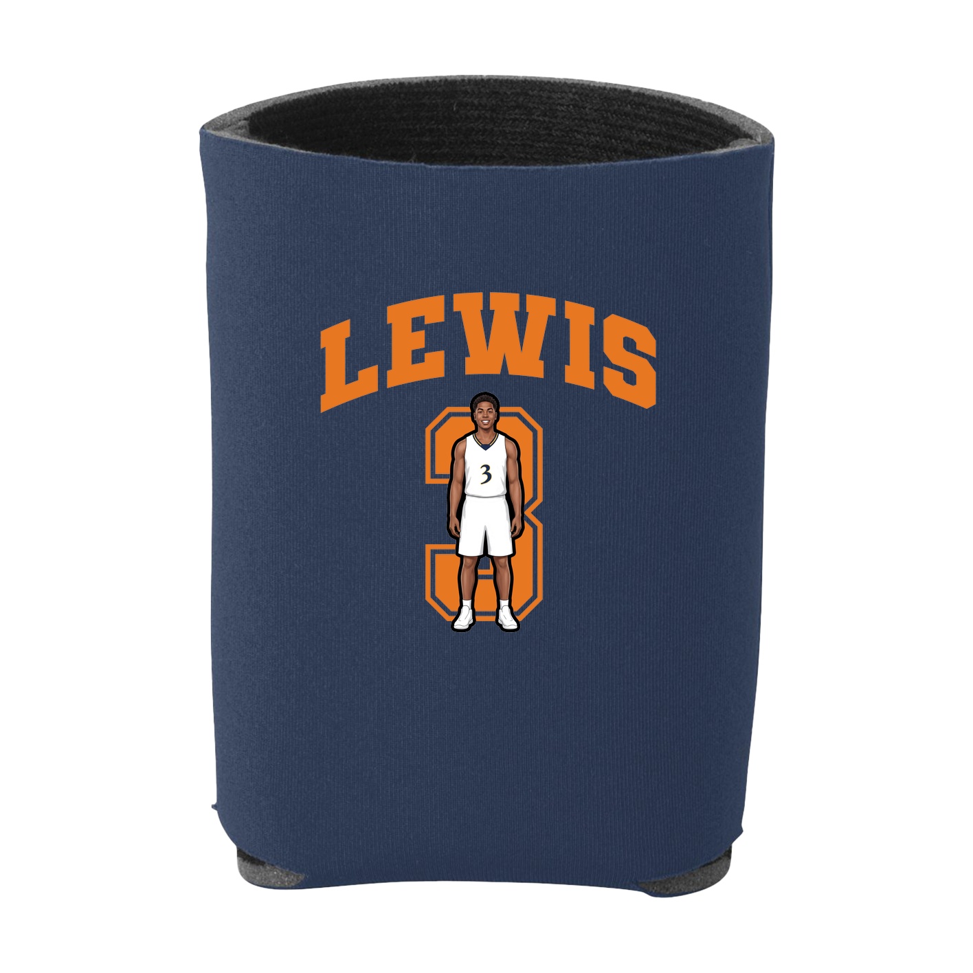 Can Holder — Number in Navy