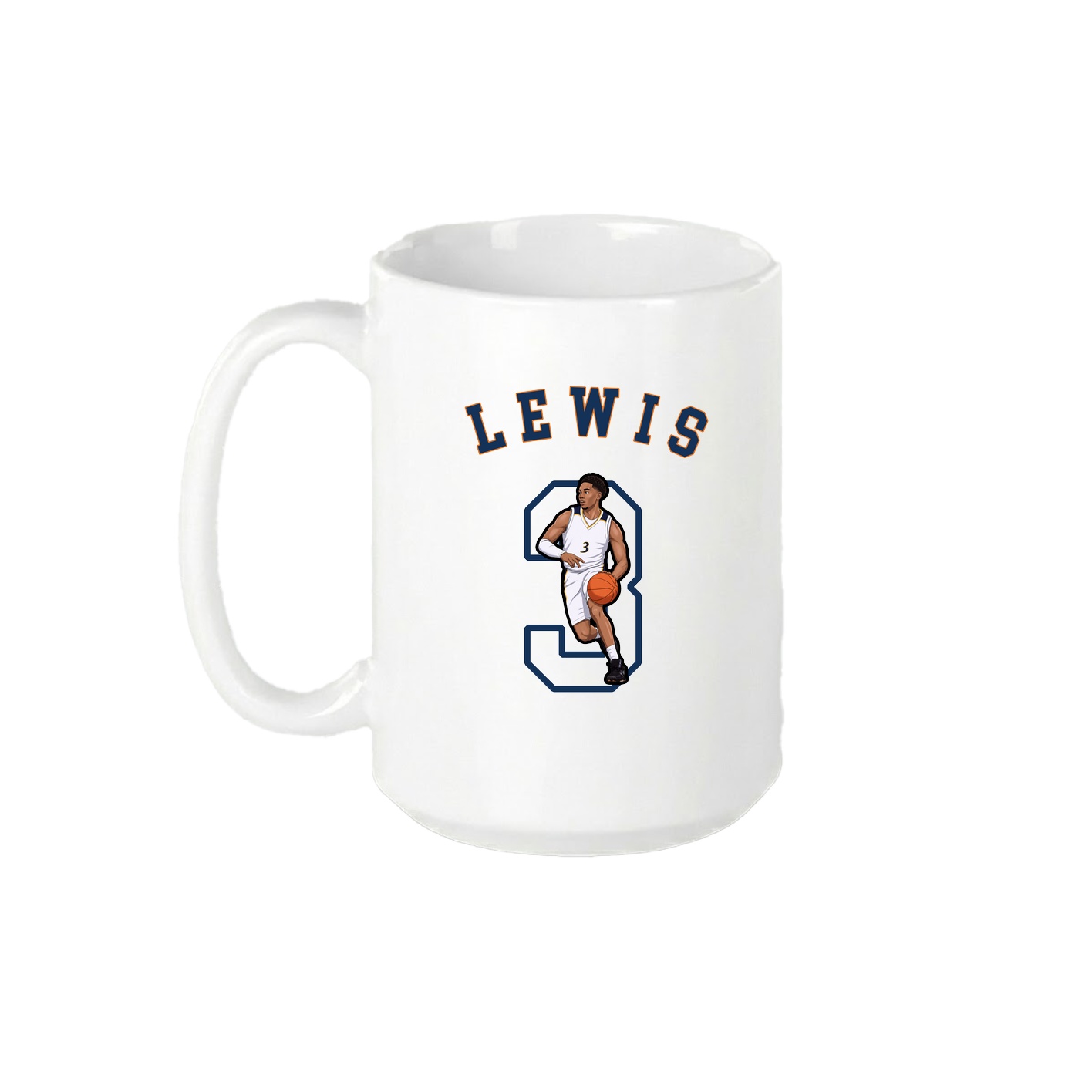 15oz Coffee Mug — Shirsey Arch in White