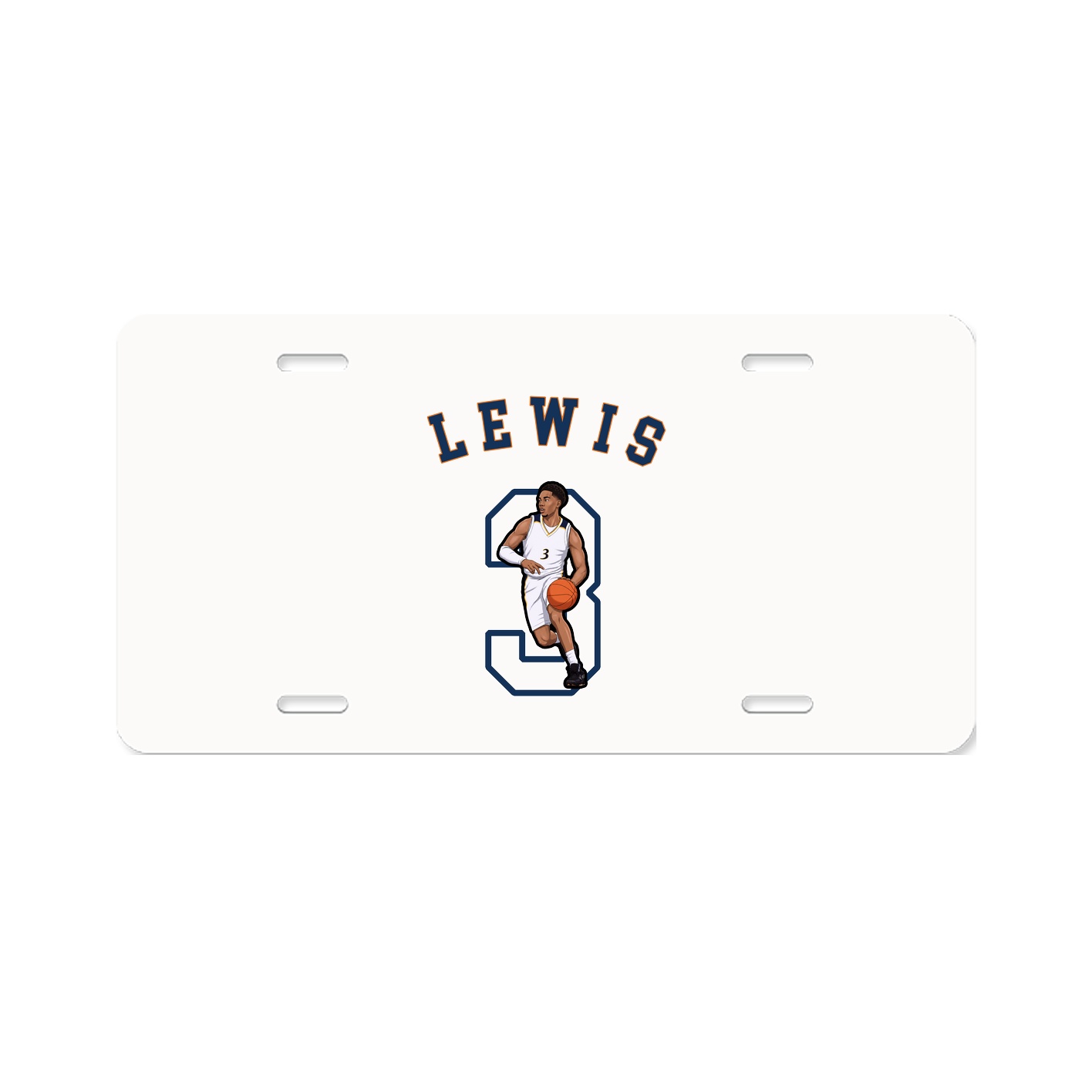 License Plate — Shirsey Arch in Classic