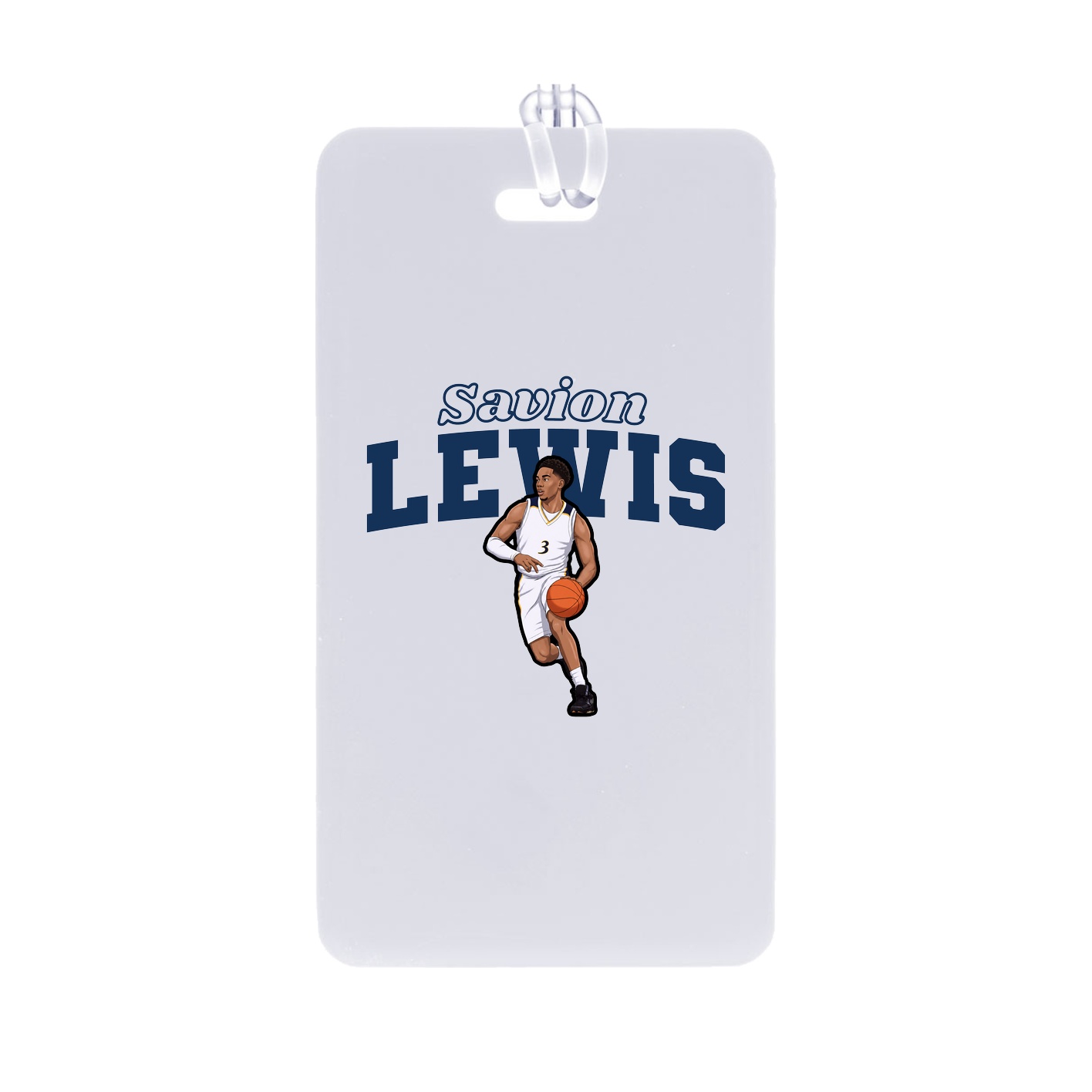 Bag Tag — Name Arch in Classic
