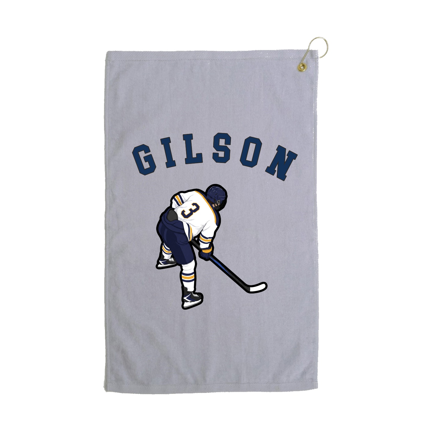Golf Towel — Shirsey Arch in Grey