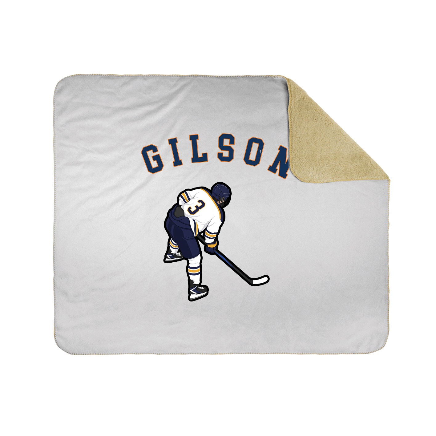 Throw Blanket — Shirsey Arch in White