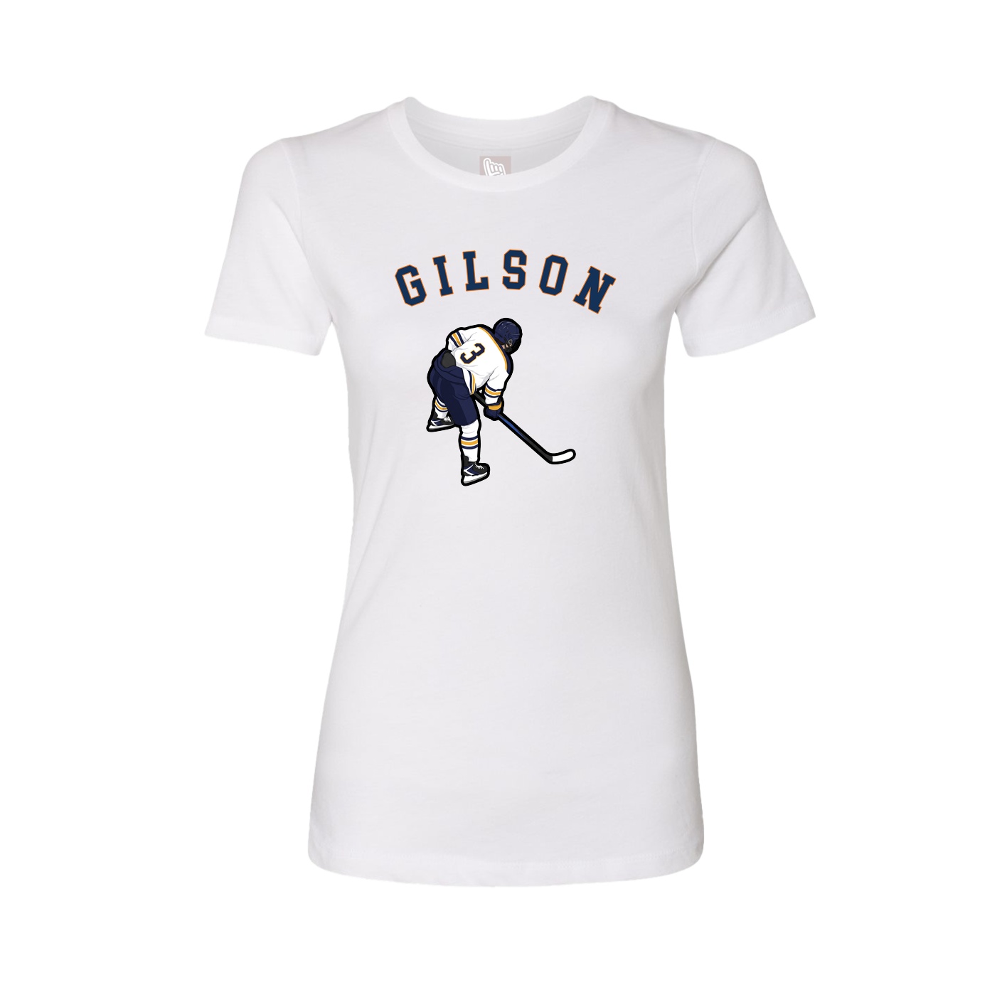 Womens Tee — Shirsey Arch in White