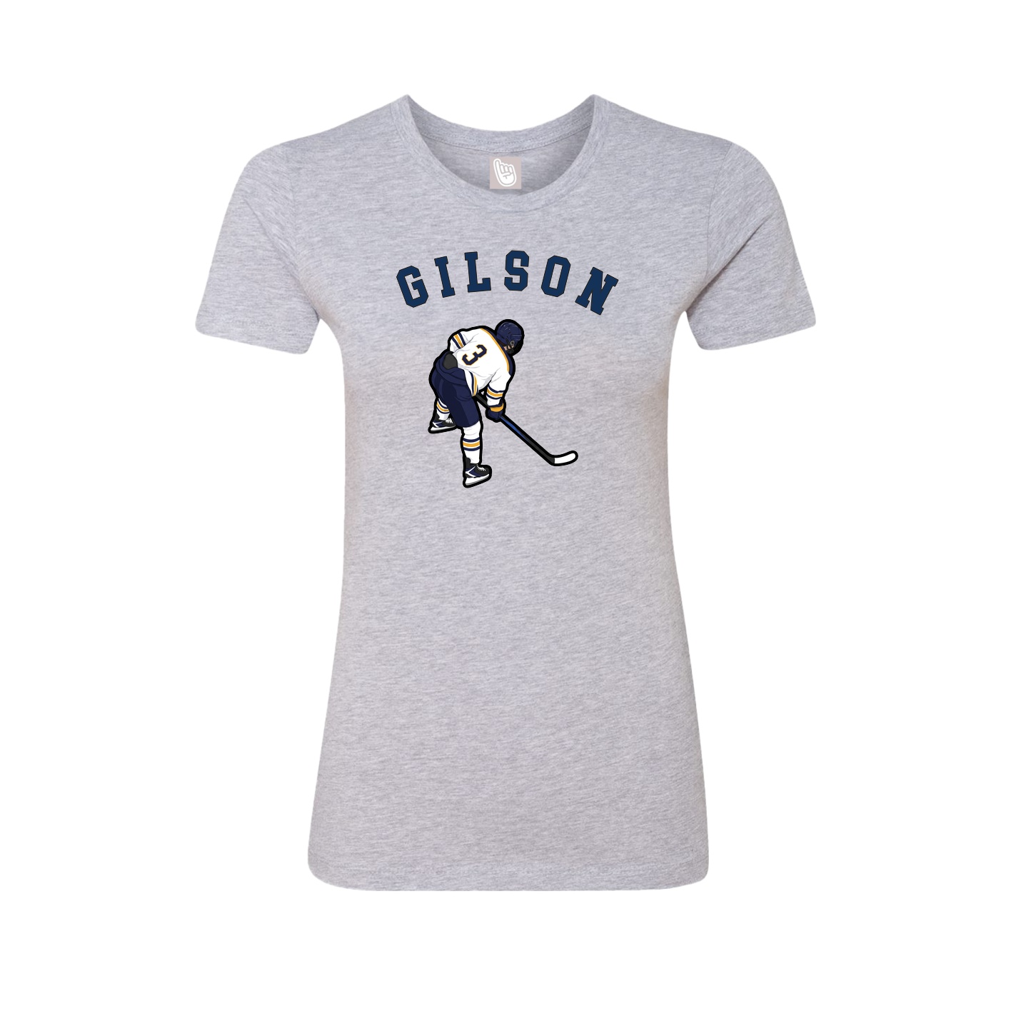 Womens Tee — Shirsey Arch in Grey