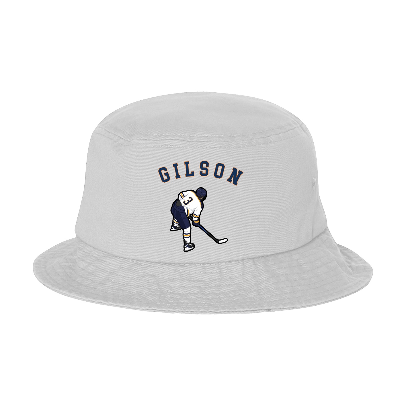 Bucket Cap — Shirsey Arch in White