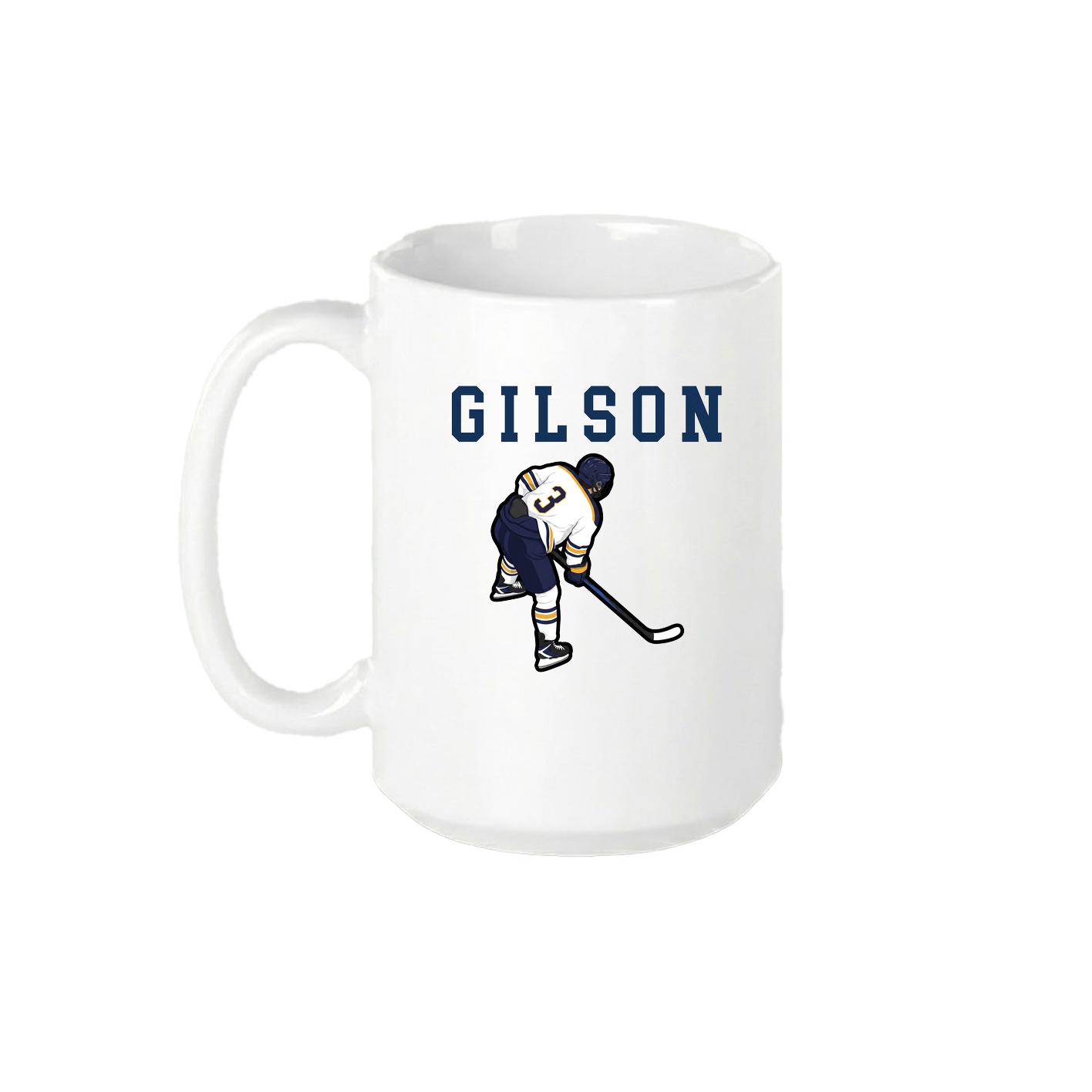 15oz Coffee Mug — Shirsey in White