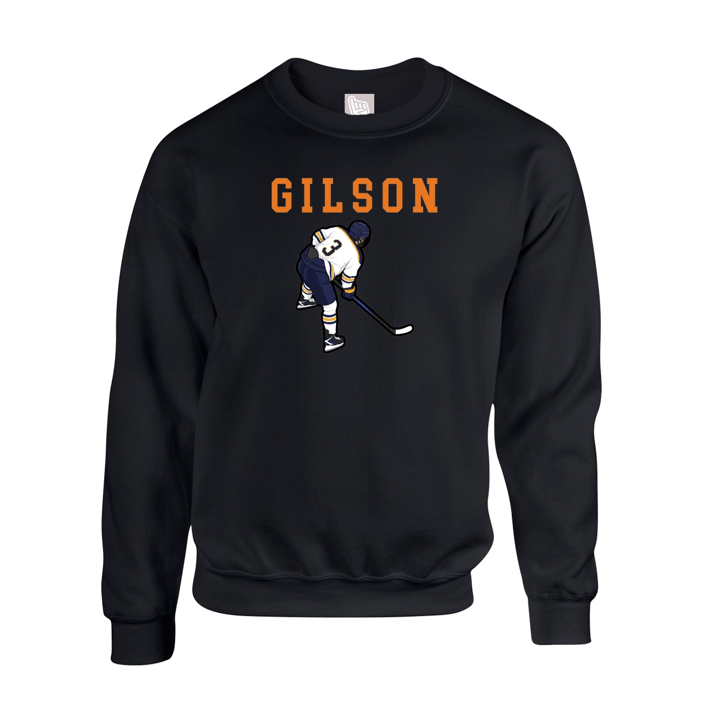 Fleece Crew — Shirsey in Black