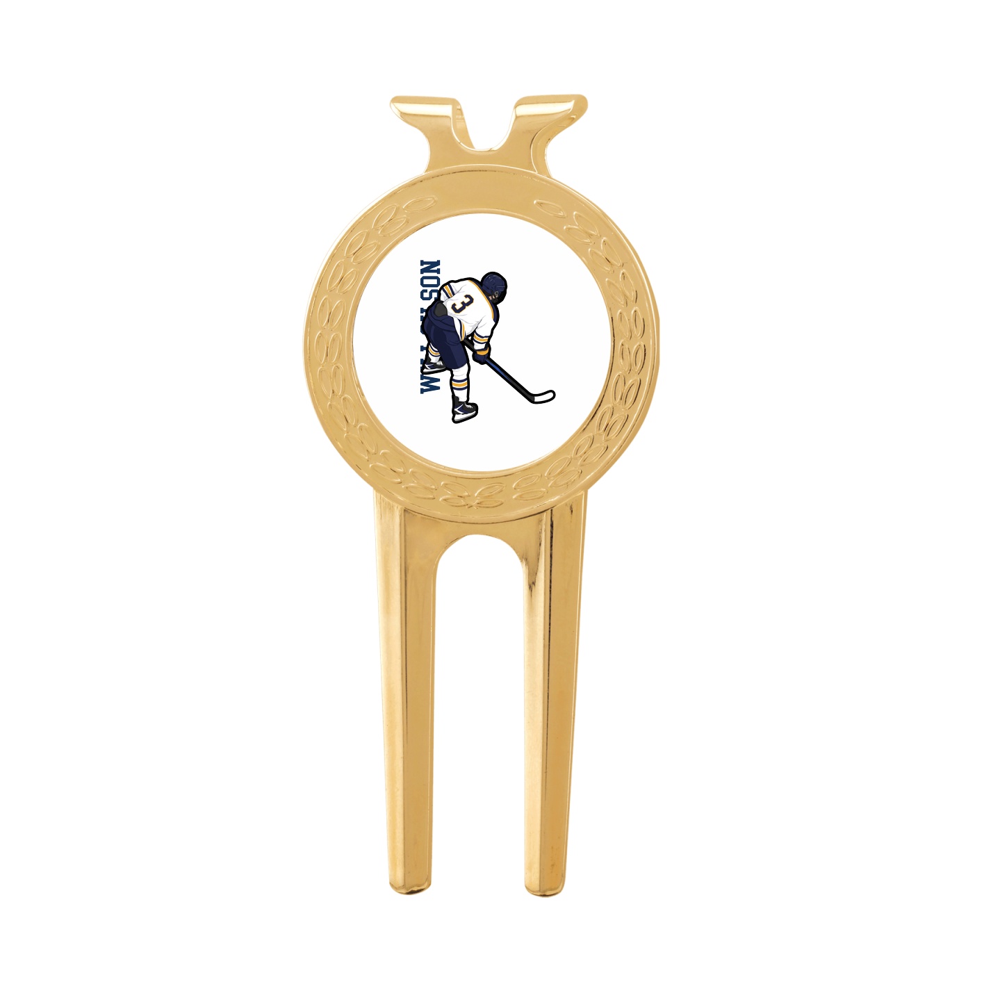Divot Tool with Ball Marker — Name Vertical in Classic