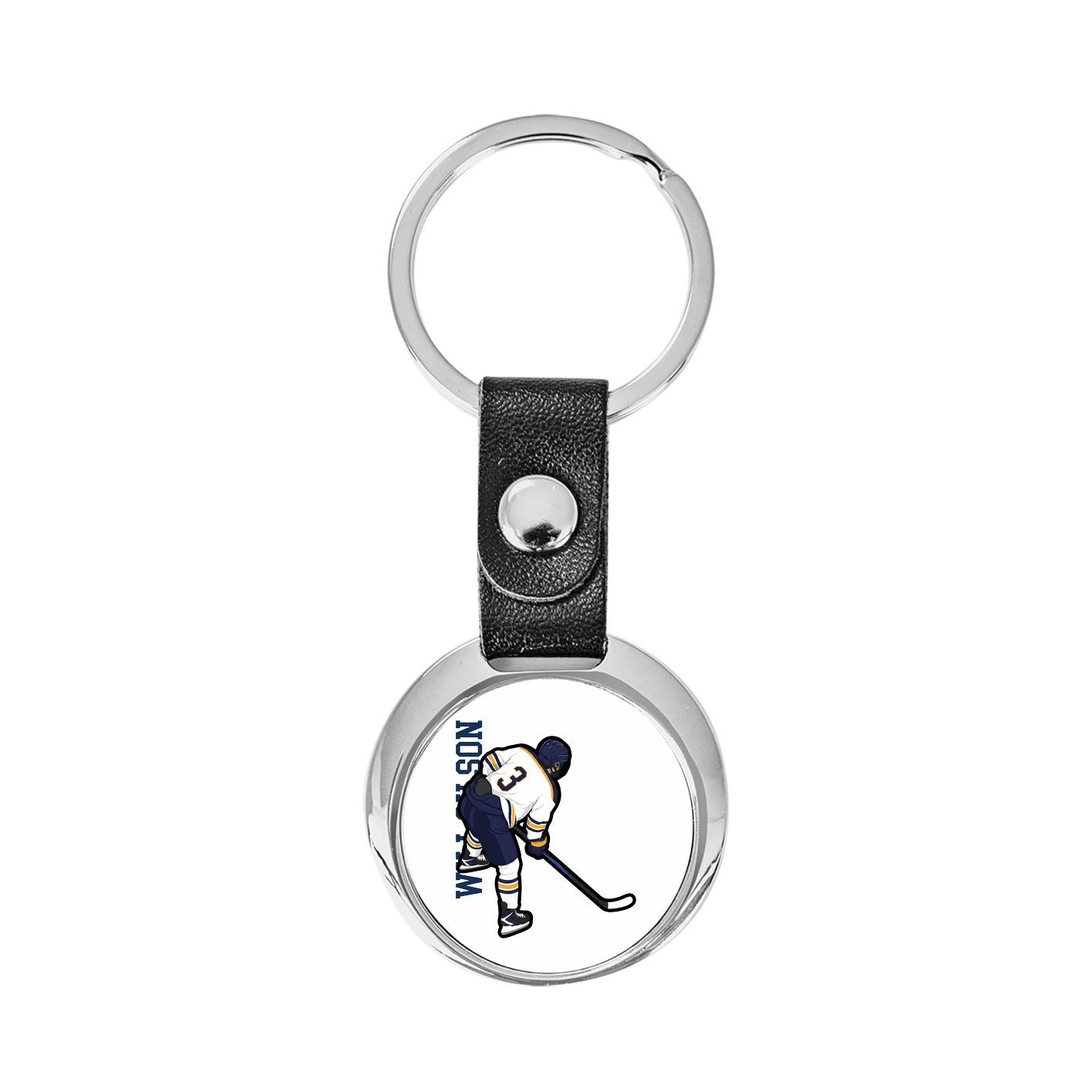 Key Chain — Name Vertical in Classic