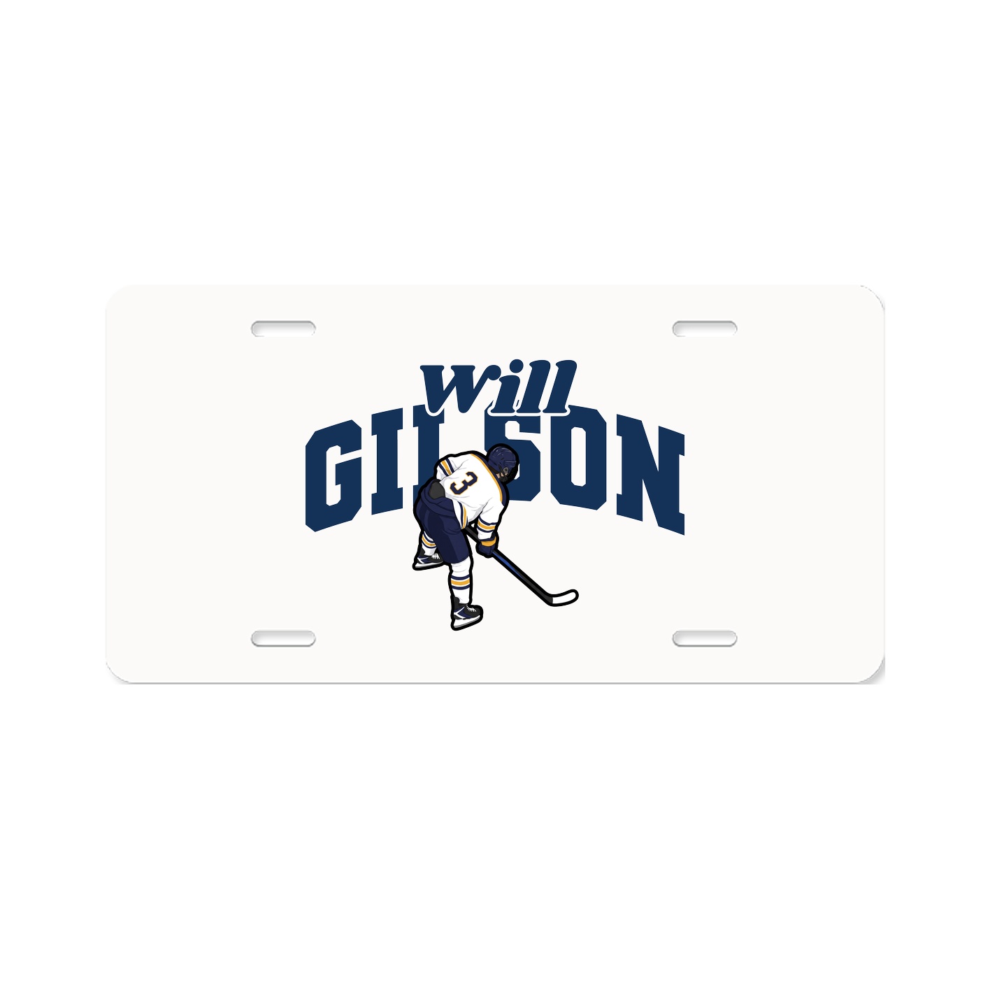 License Plate — Signature Arch in Classic