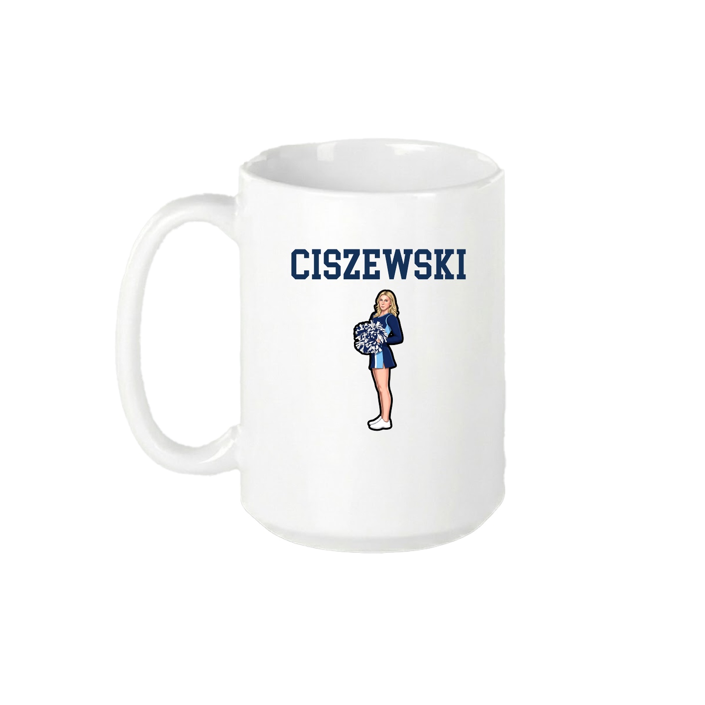 15oz Coffee Mug — Shirsey in White