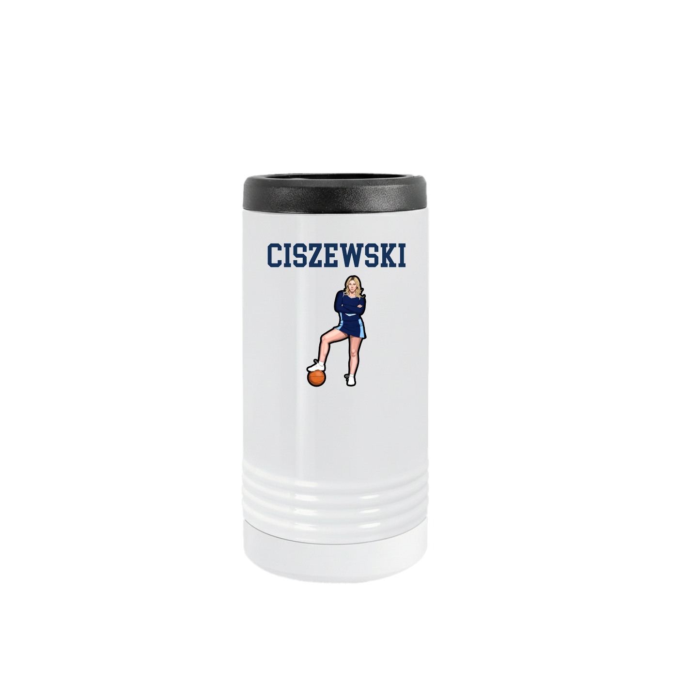 Slim Beverage Holder — Shirsey in White