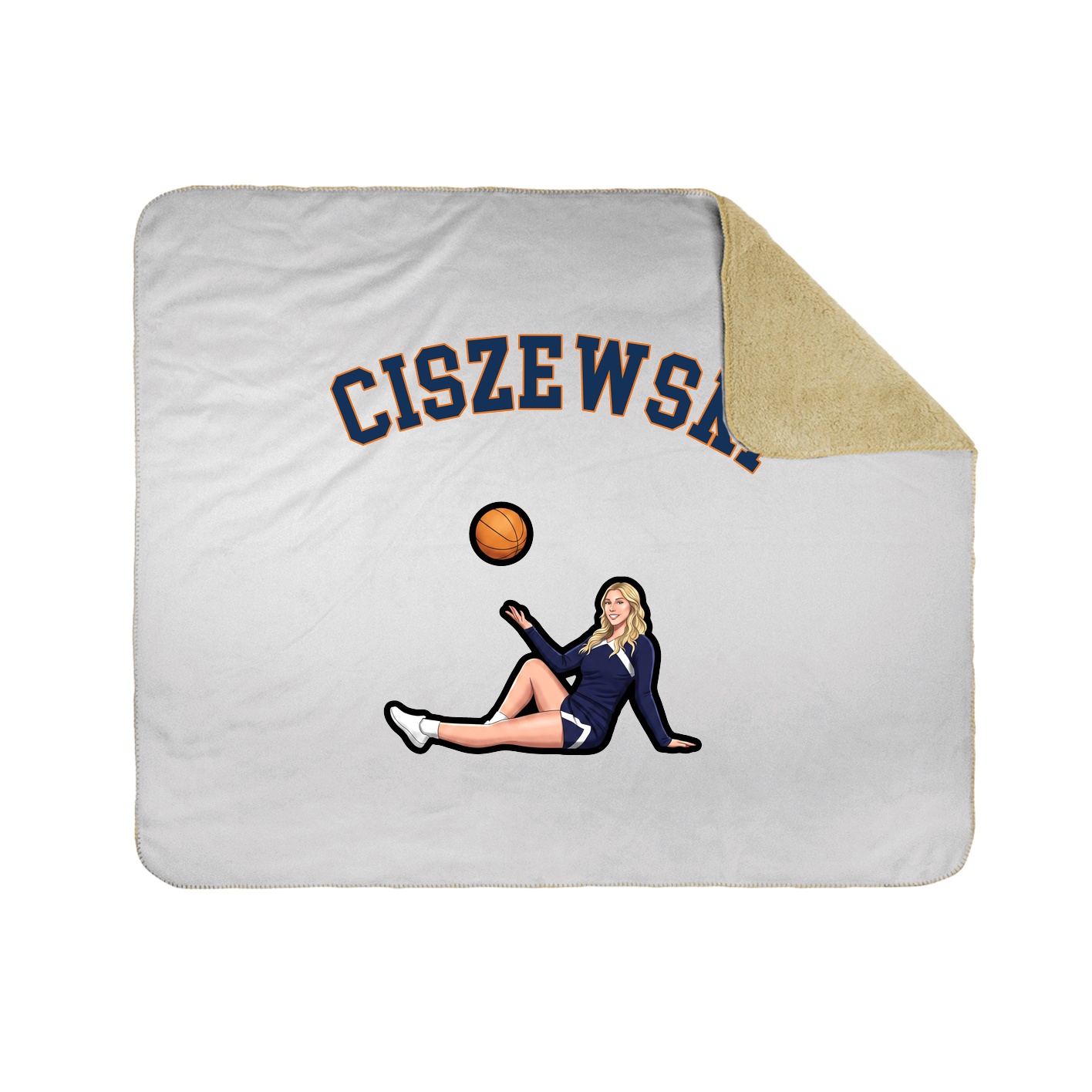 Throw Blanket — Shirsey Arch in White