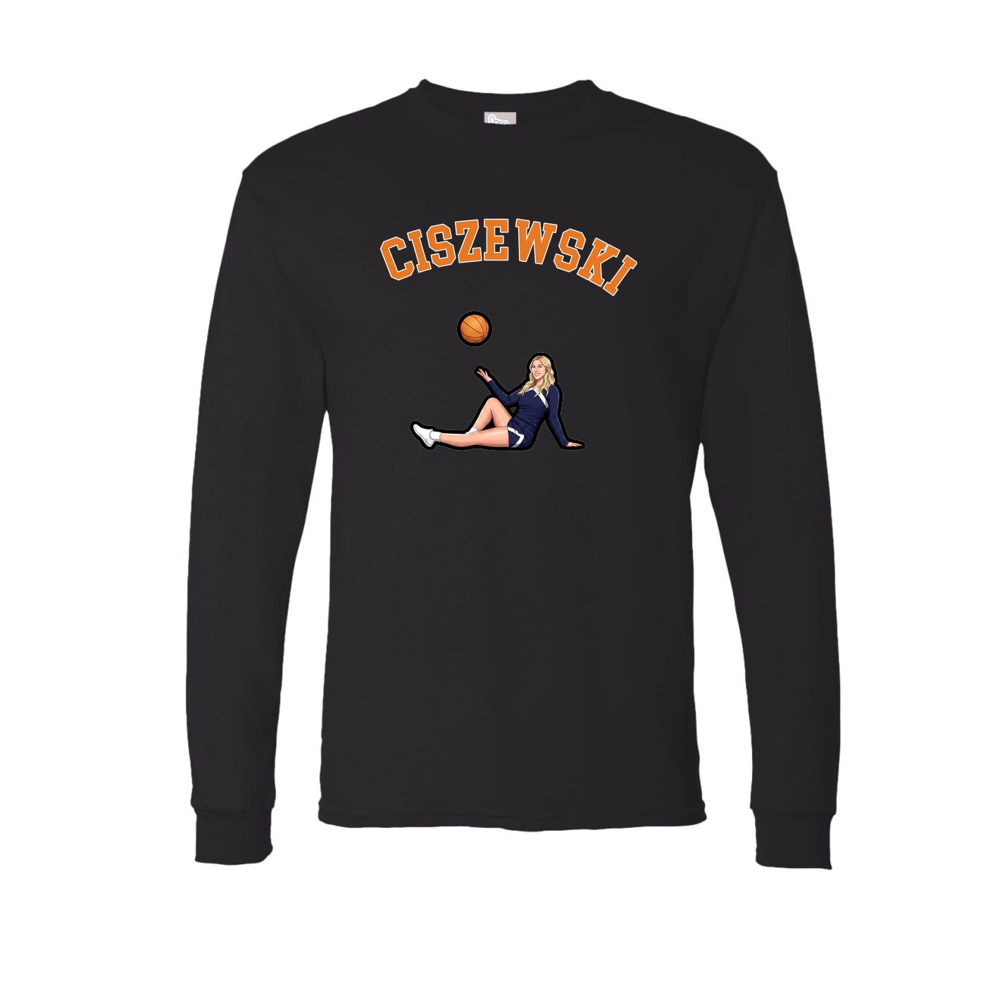 Long Sleeve Tee — Shirsey Arch in Black