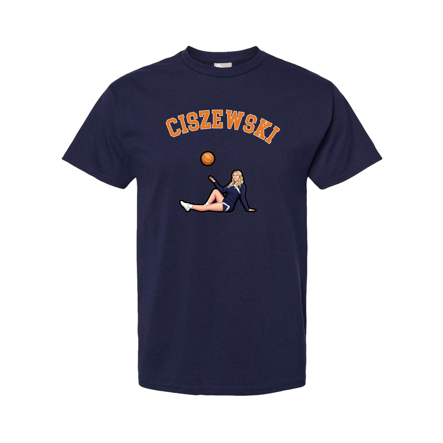 Youth Tee — Shirsey Arch in Navy