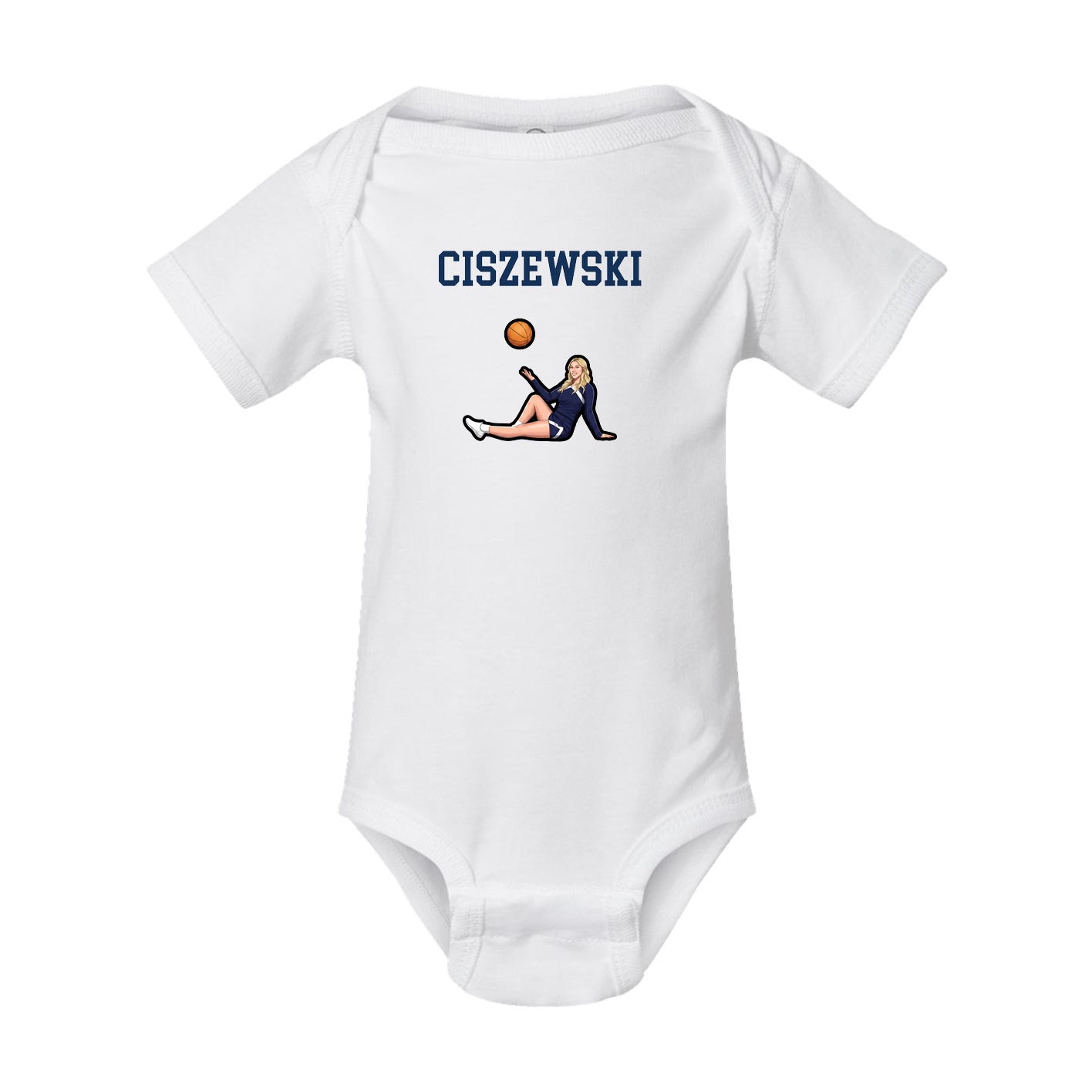 Baby Onesie — Shirsey in White