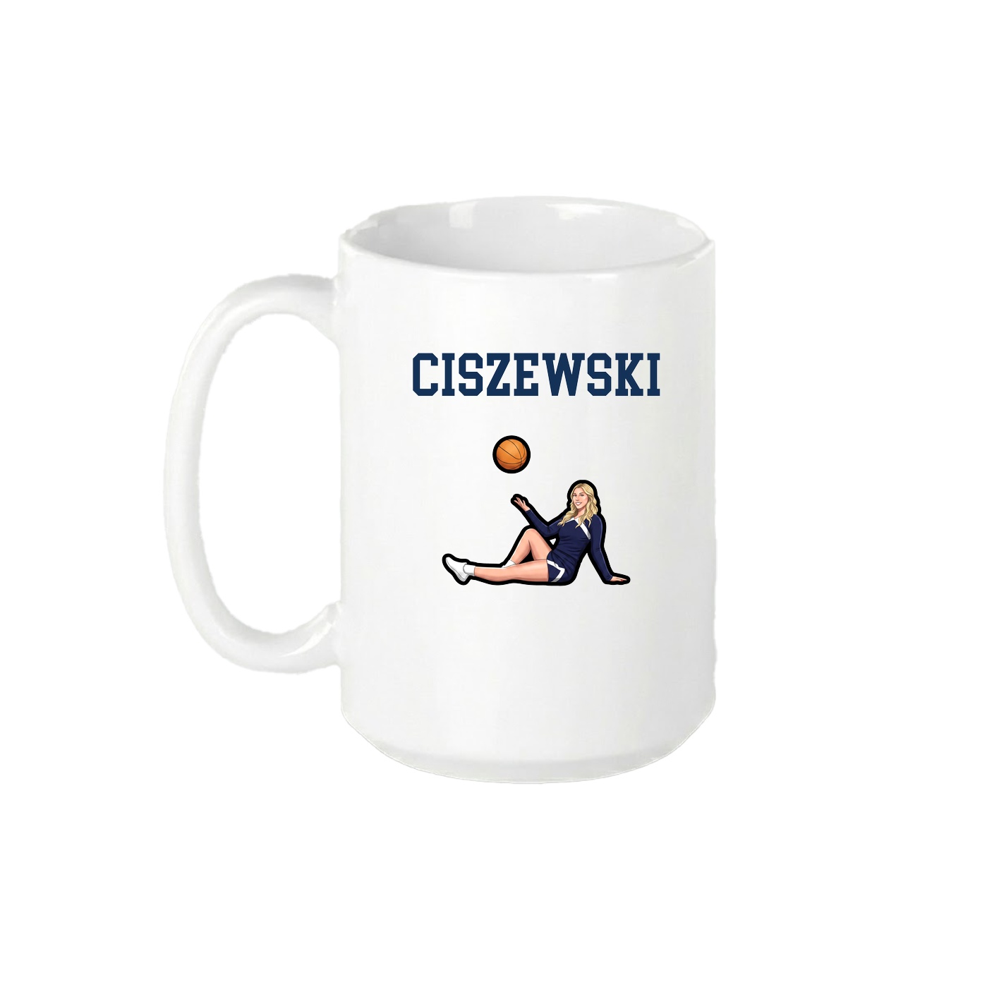 15oz Coffee Mug — Shirsey in White